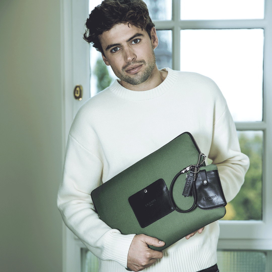 Cordon câble HUGO - Noir