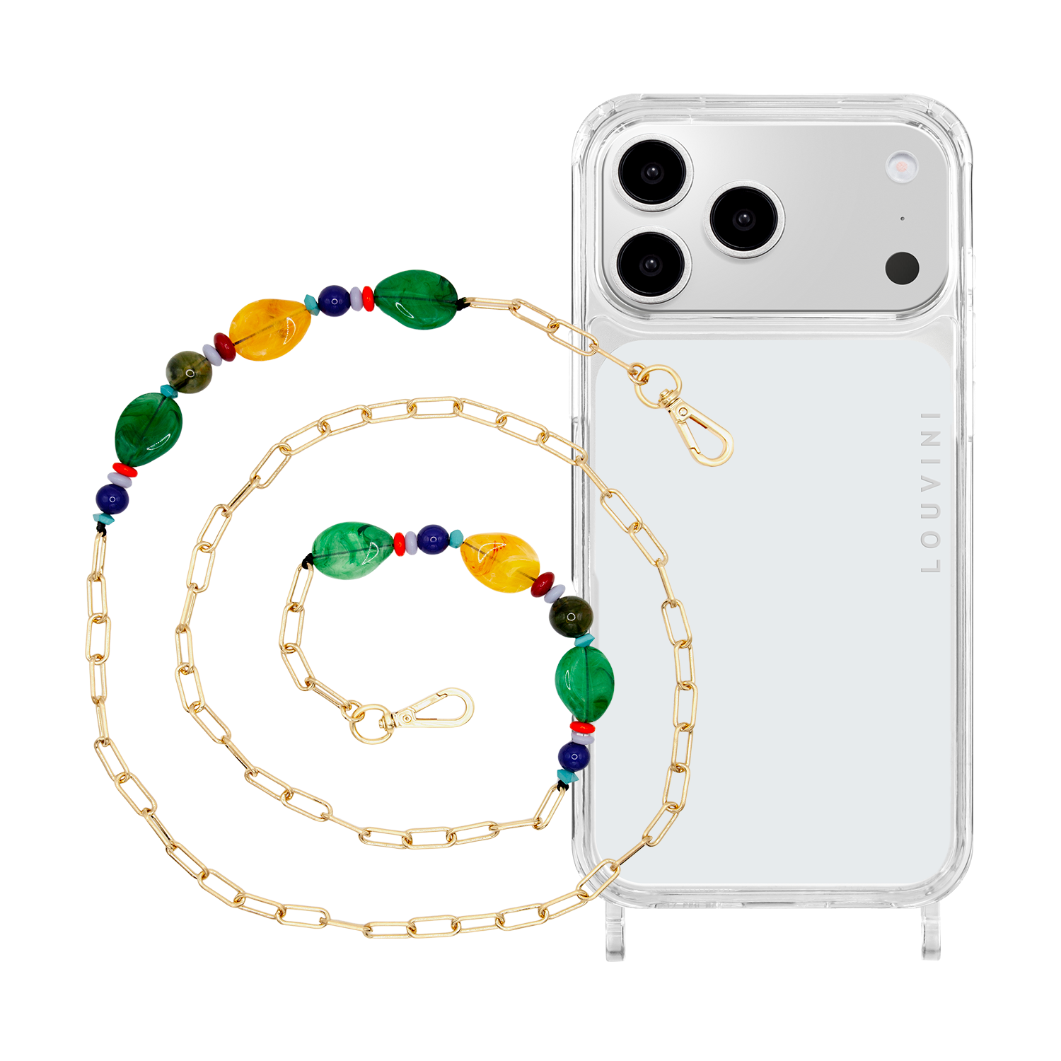 Coque CHARLIE iPhone & chaîne BELLA