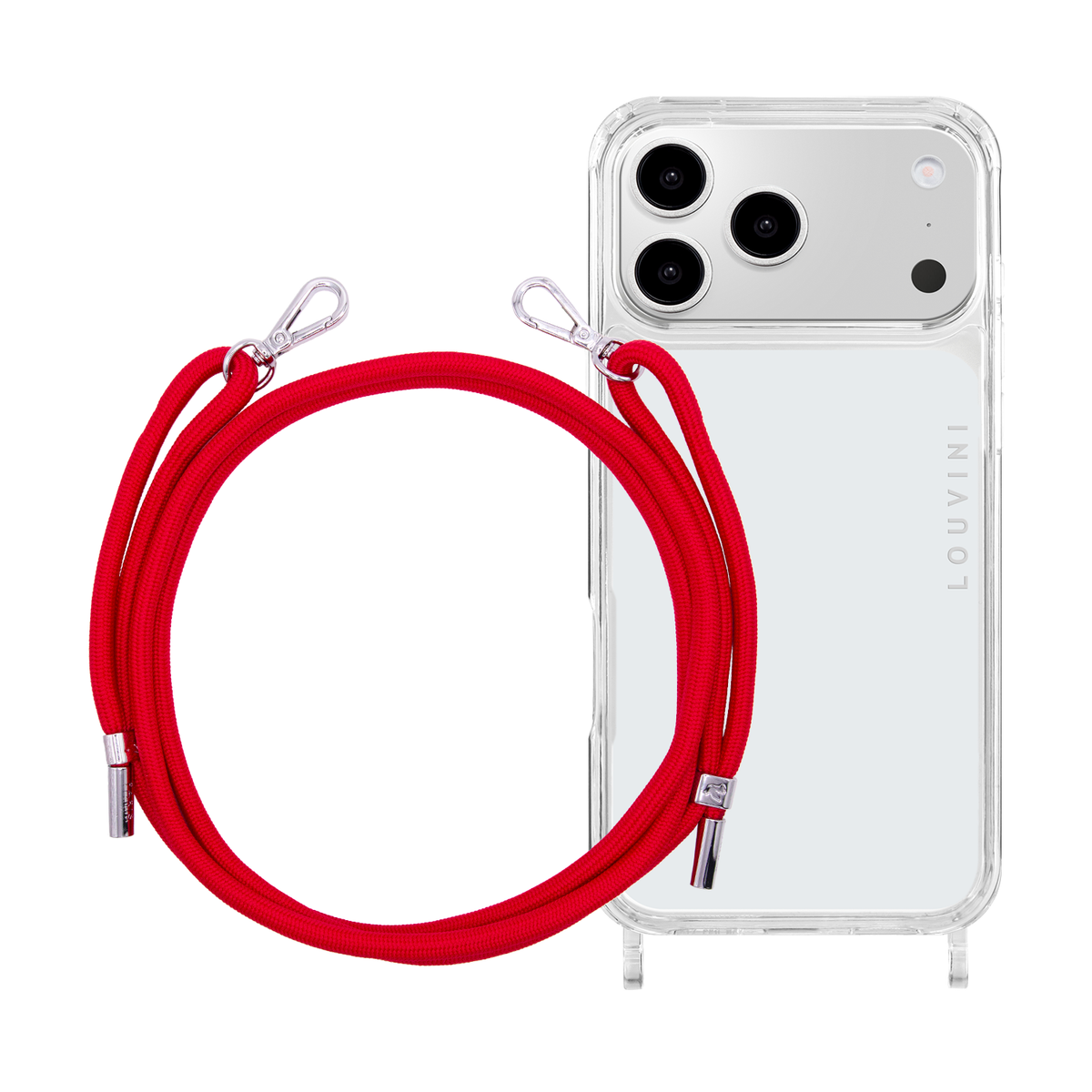 Coque Samsung CHARLIE & Cordon LIAM Bordeaux