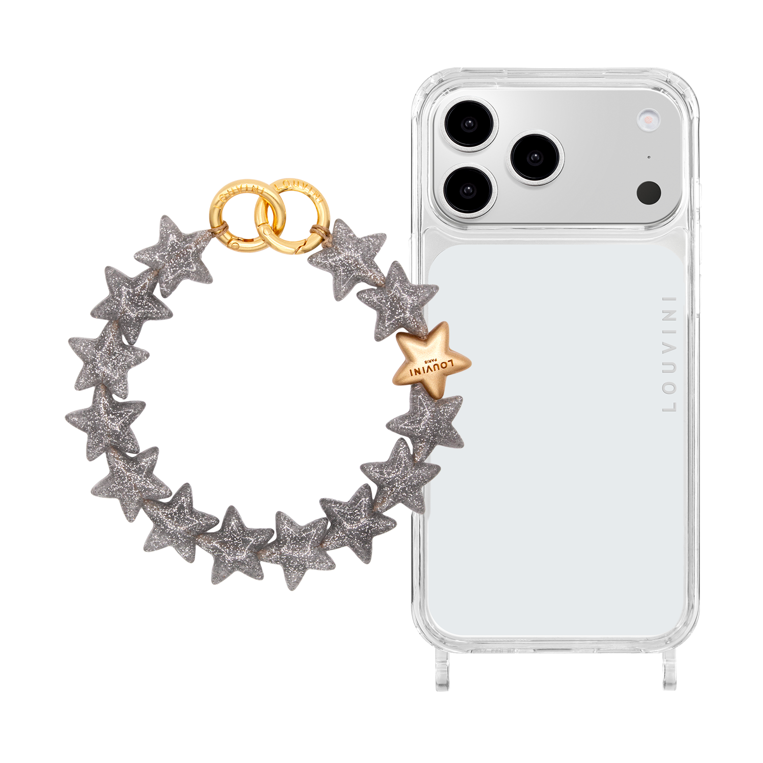 Coque iPhone CHARLIE & Bracelet PETIT ETOILE Argenté