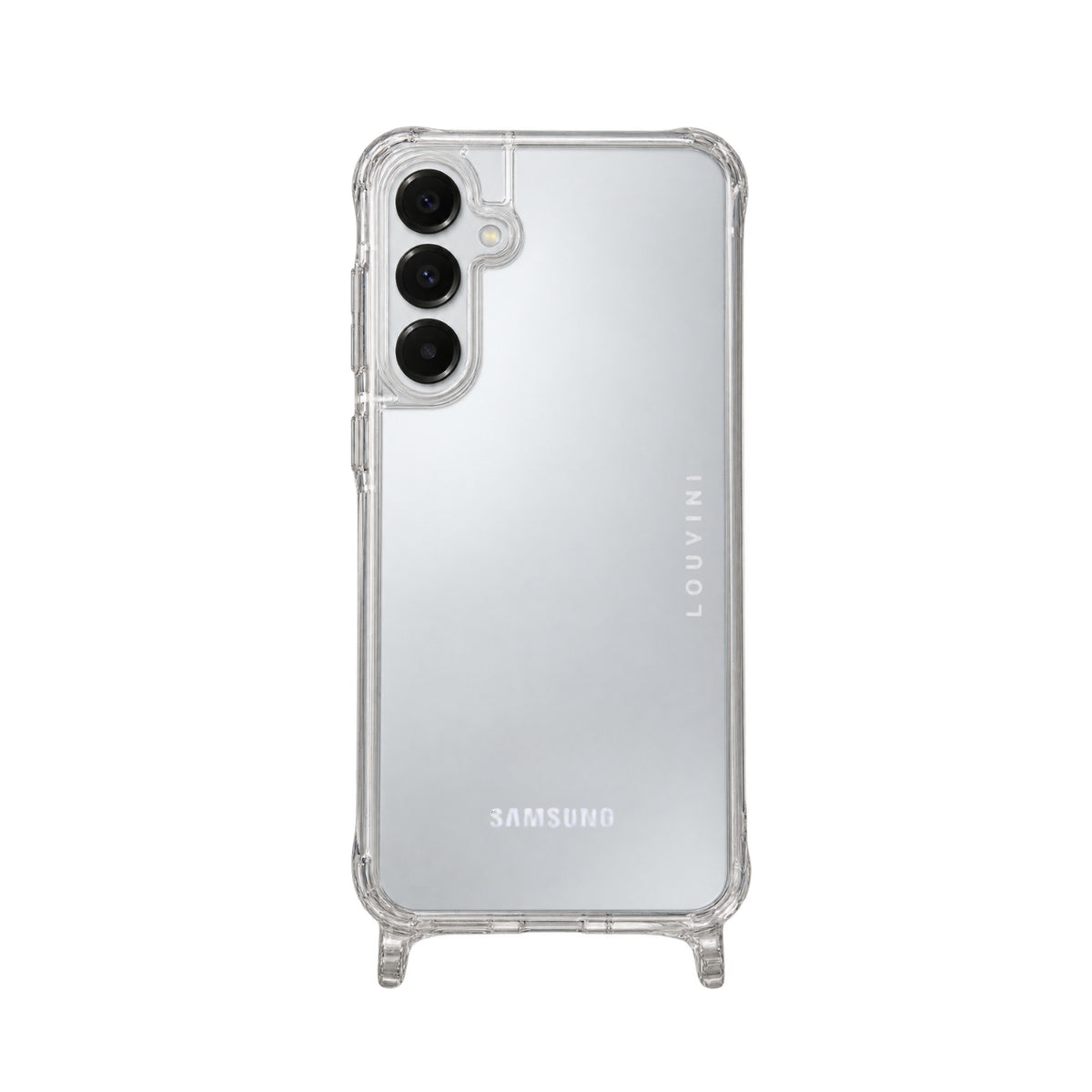 Coque Samsung avec anneaux CHARLIE - Transparente