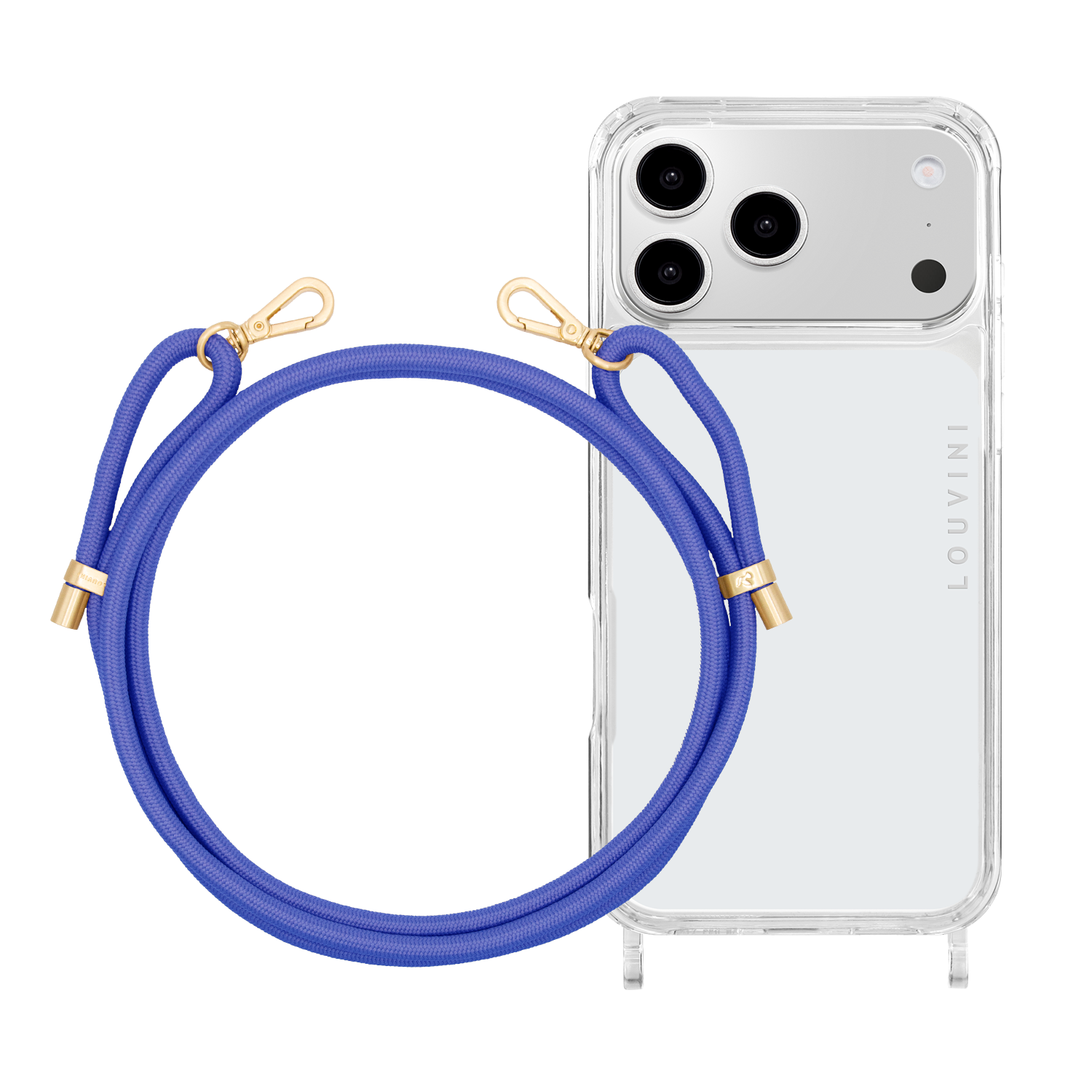 Coque iPhone CHARLIE & Cordon TESSA Violet