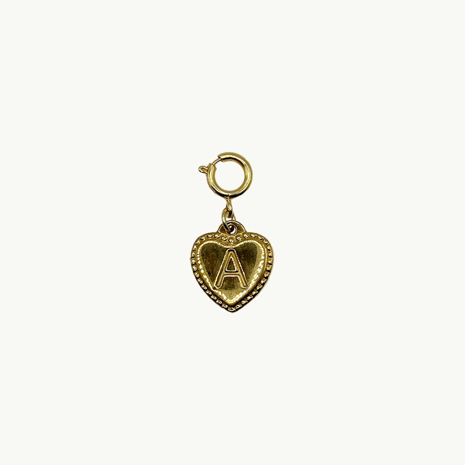 Charm lettre dorée – Pendentif initiale élégant pour téléphone ou bijou