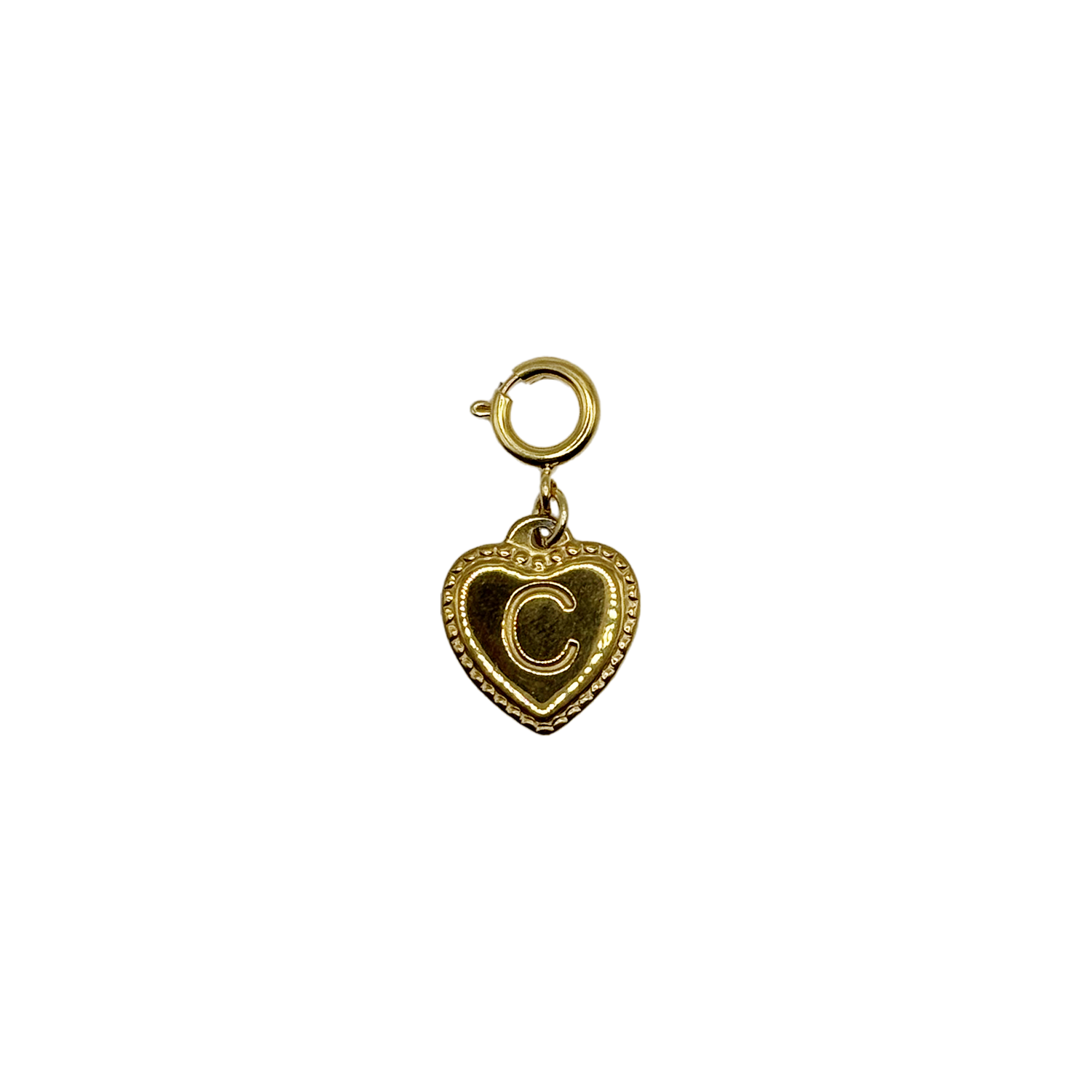 Charm lettre dorée – Pendentif initiale élégant pour téléphone ou bijou