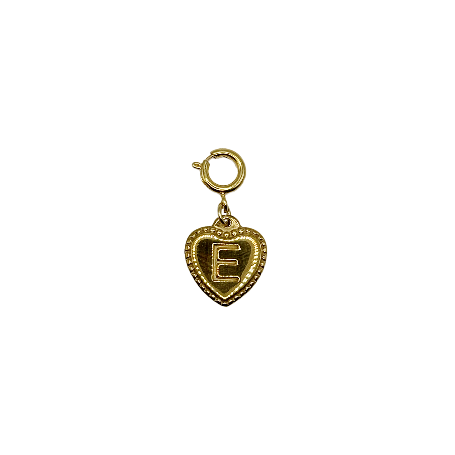 Charm lettre dorée – Pendentif initiale élégant pour téléphone ou bijou