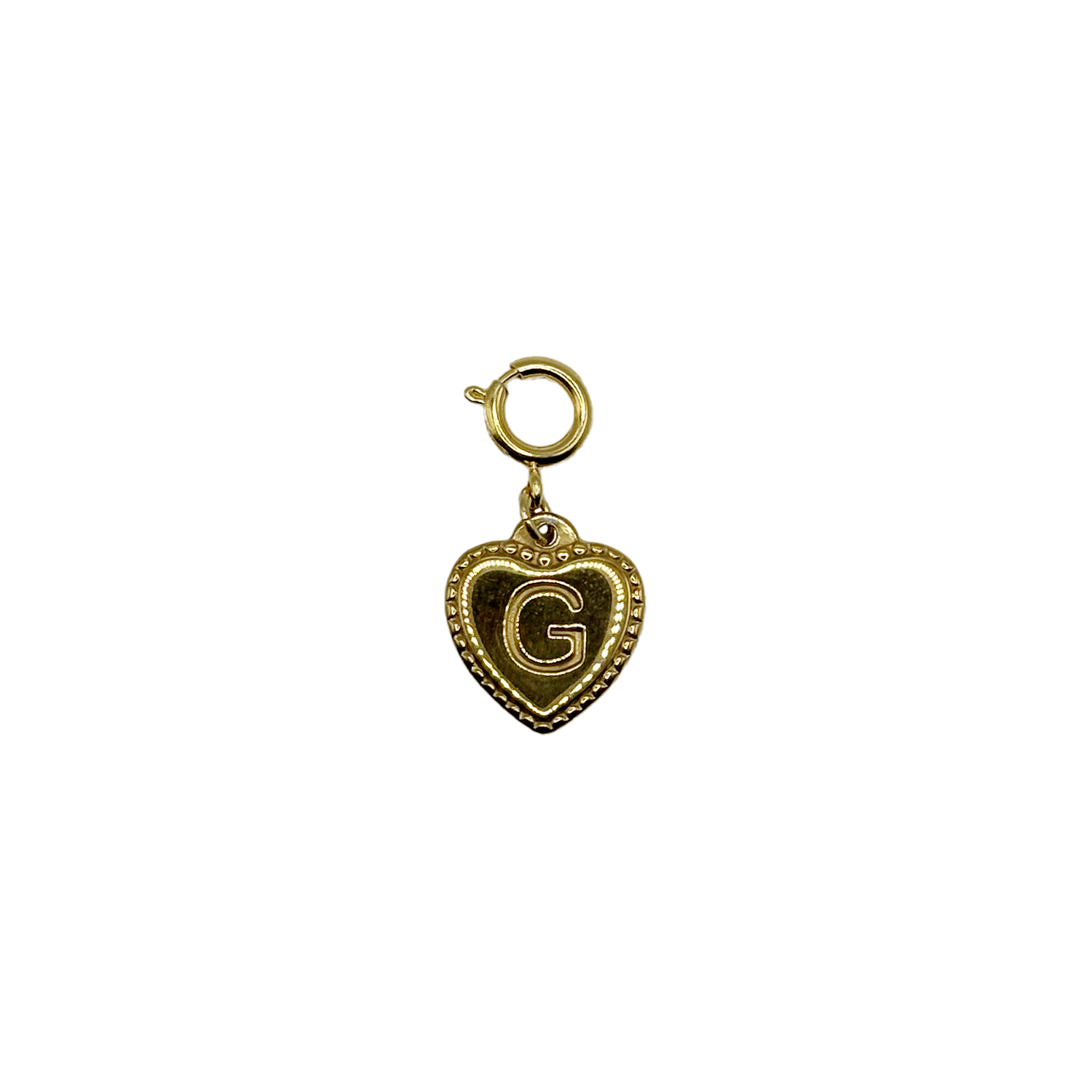 Charm lettre dorée – Pendentif initiale élégant pour téléphone ou bijou