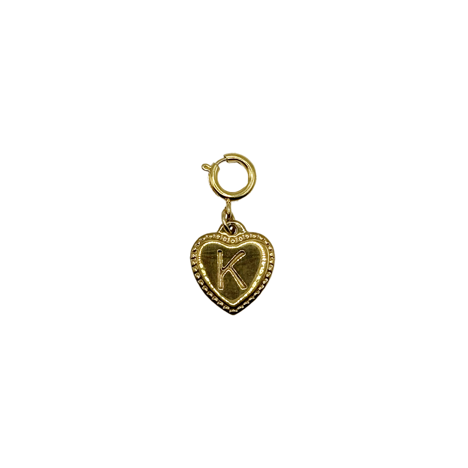 Charm lettre dorée – Pendentif initiale élégant pour téléphone ou bijou