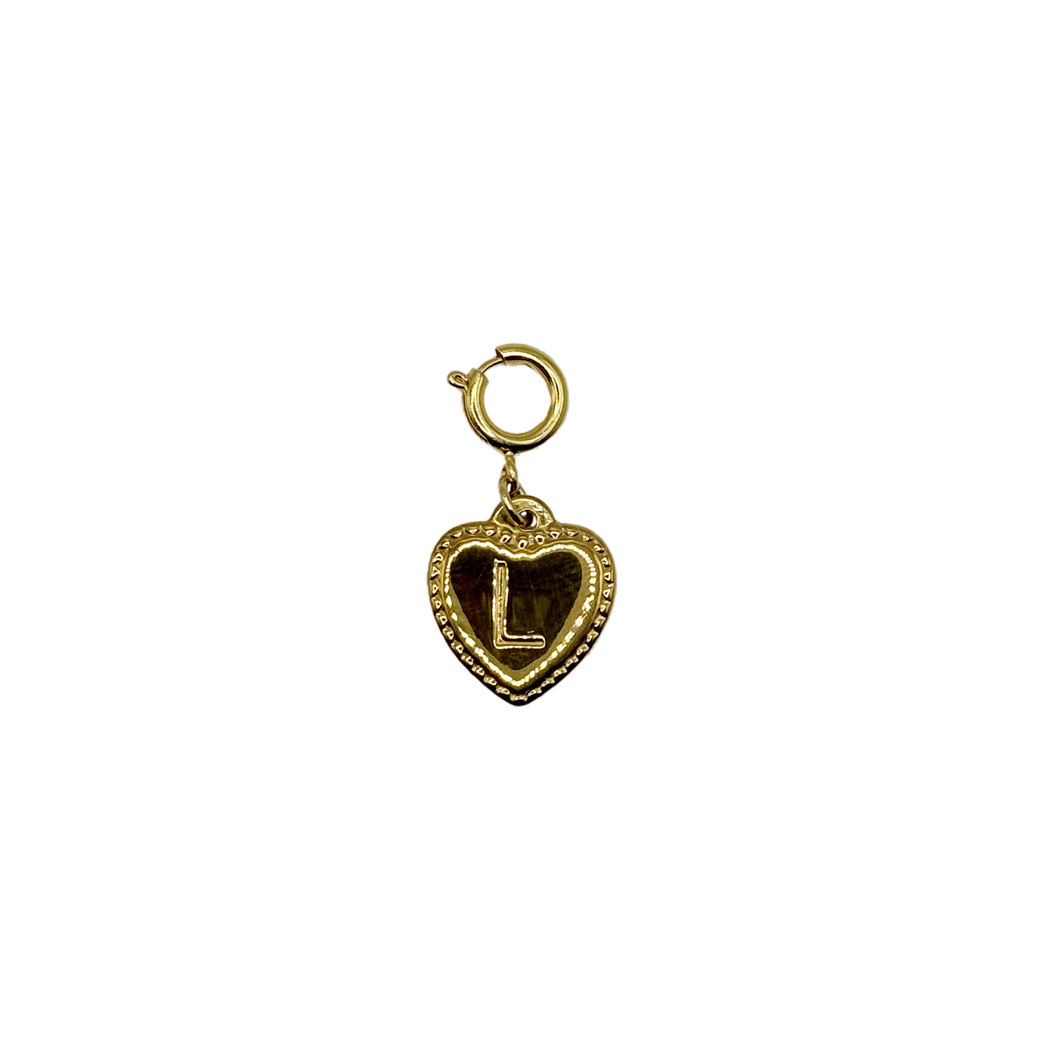 Charm lettre dorée – Pendentif initiale élégant pour téléphone ou bijou