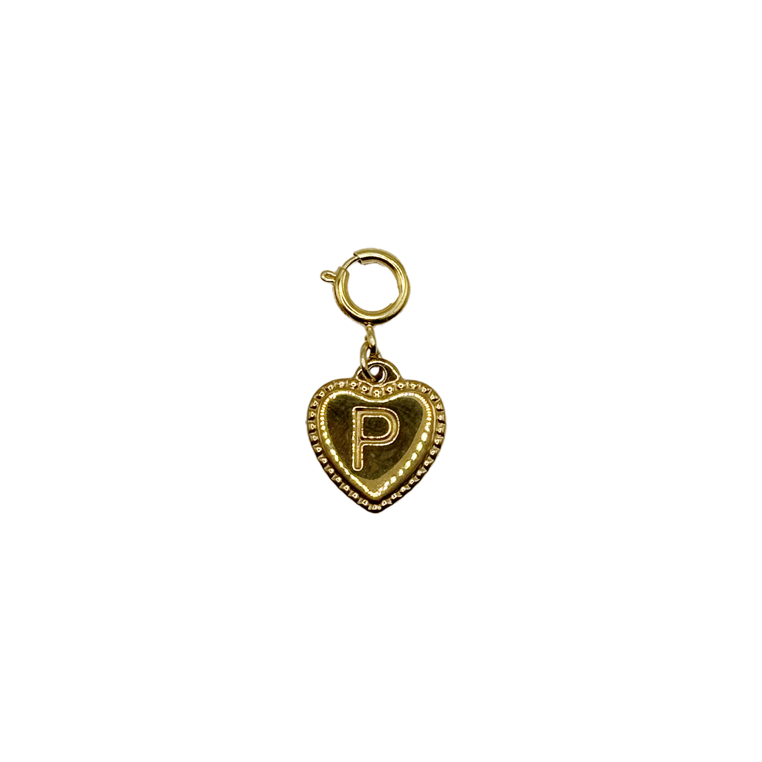 Charm lettre dorée – Pendentif initiale élégant pour téléphone ou bijou