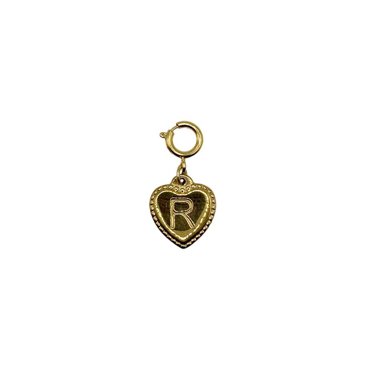 Charm lettre dorée – Pendentif initiale élégant pour téléphone ou bijou