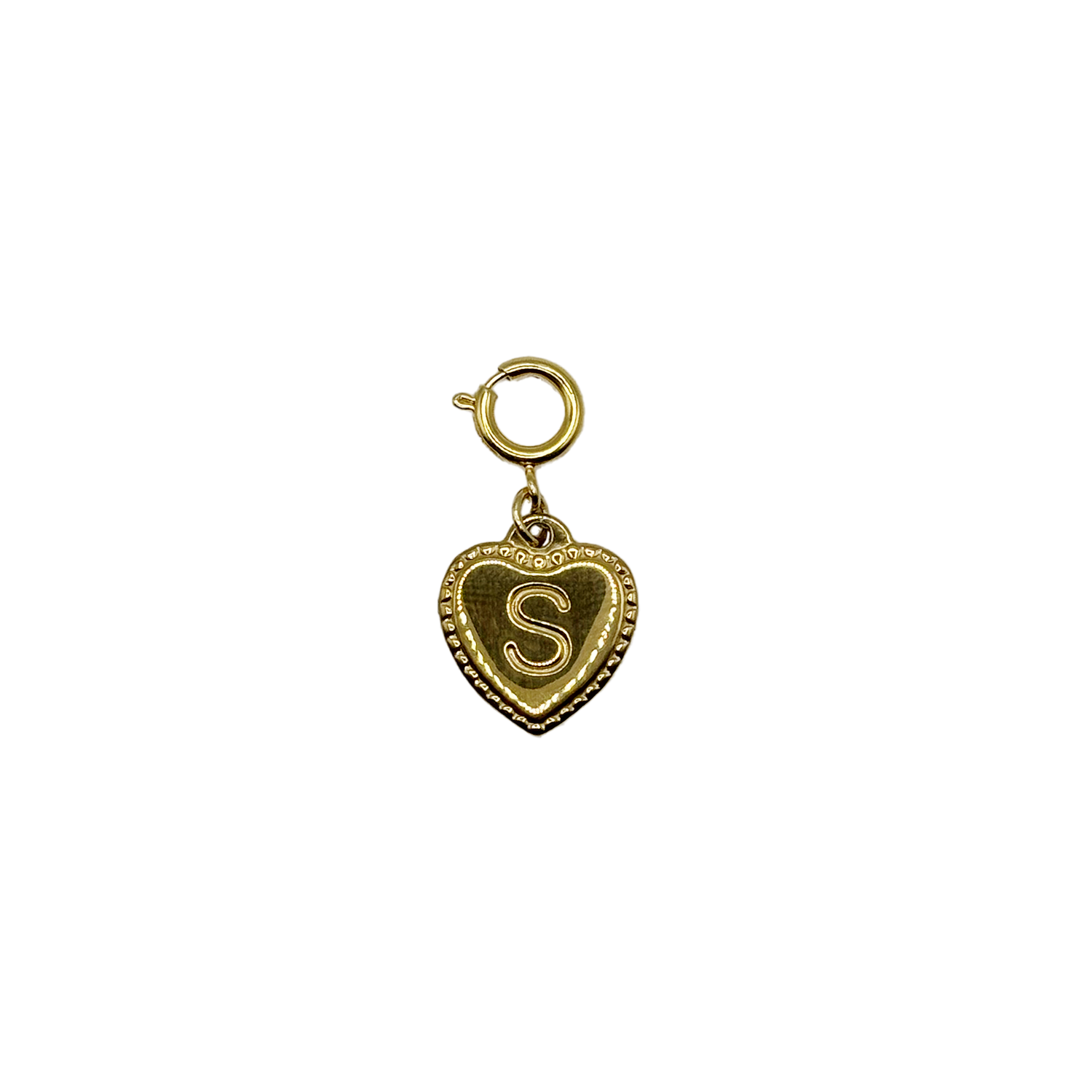 Charm lettre dorée – Pendentif initiale élégant pour téléphone ou bijou