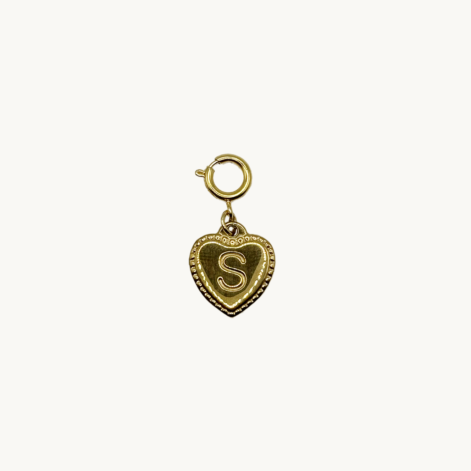 Charm lettre dorée – Pendentif initiale élégant pour téléphone ou bijou