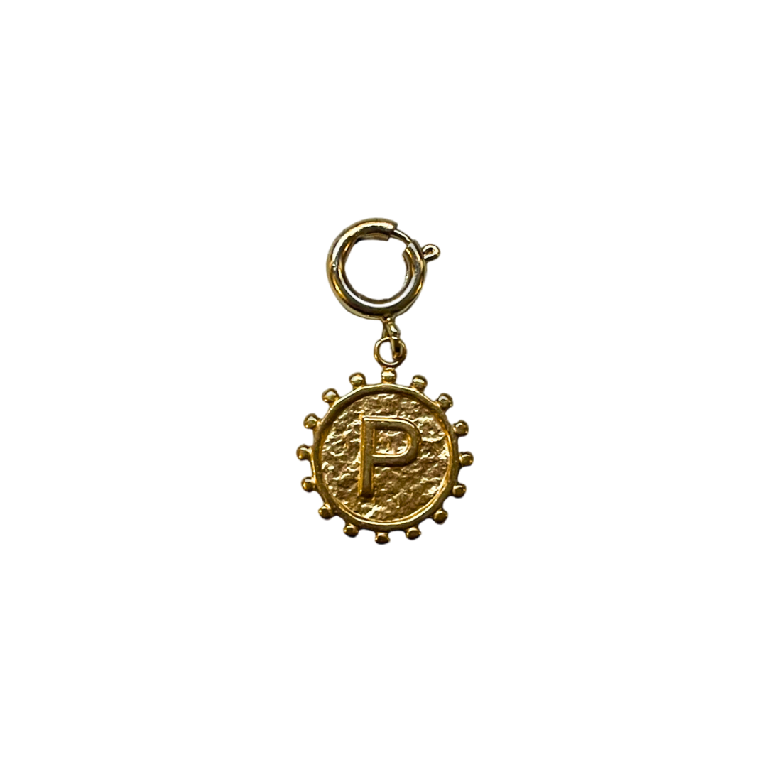 Pendentifs symboles et lettres doré