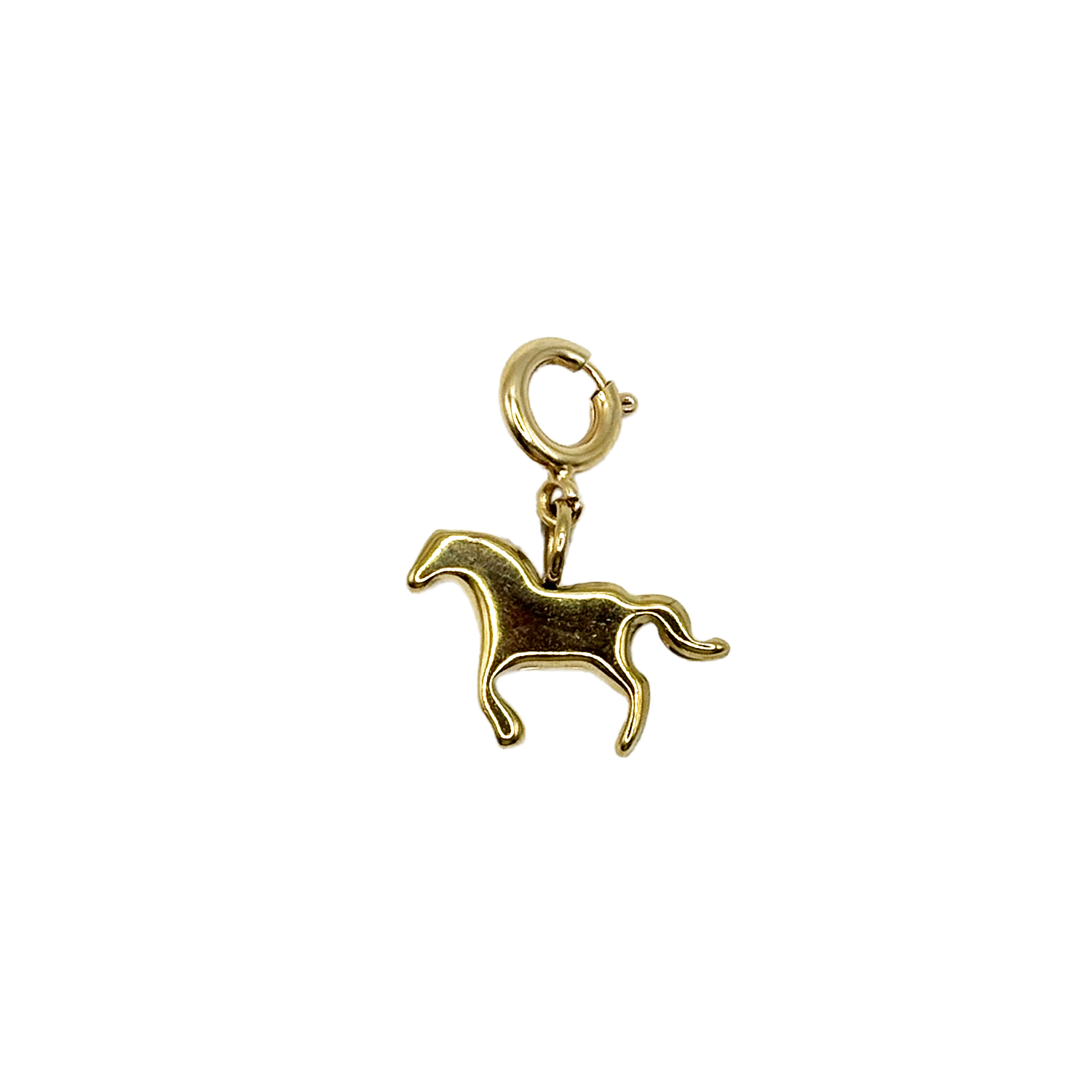 Charm Cheval Dos Dore