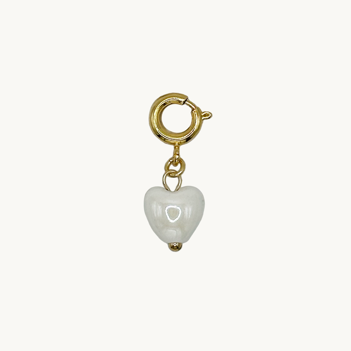 LUCKY CHARMS - Coeur Blanc