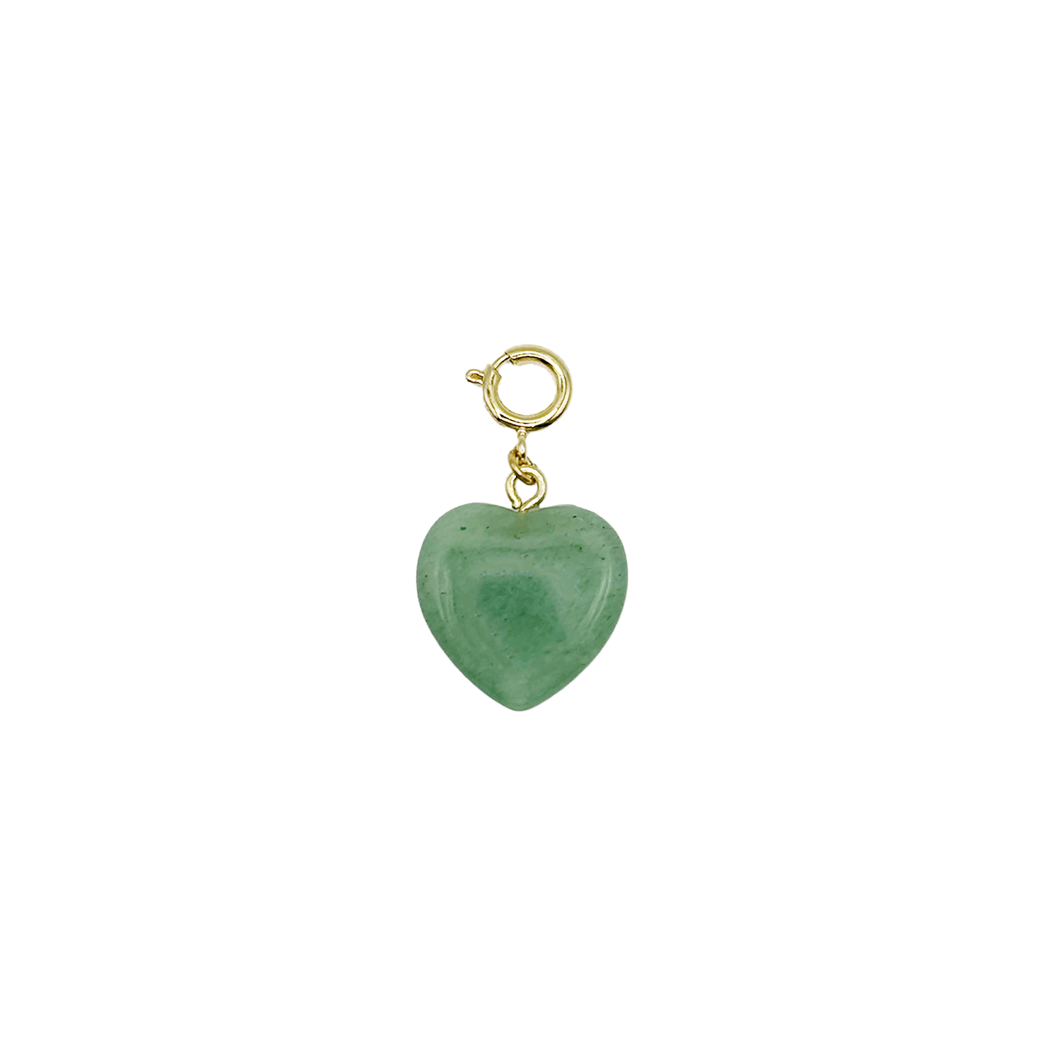 Charm Coeur Vert D'eau