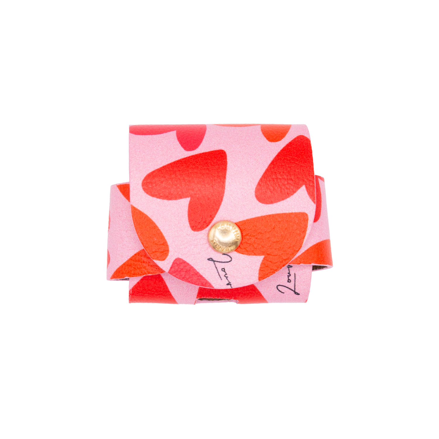 Étui AirPods motifs coeurs design moderne et protection résistante