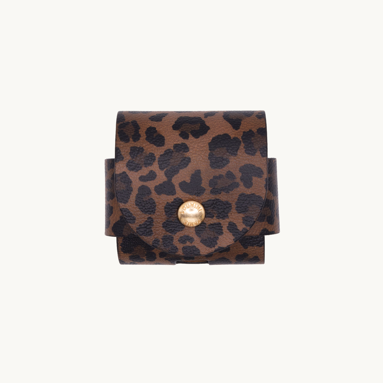 Étui AirPods leopard design moderne et protection résistante