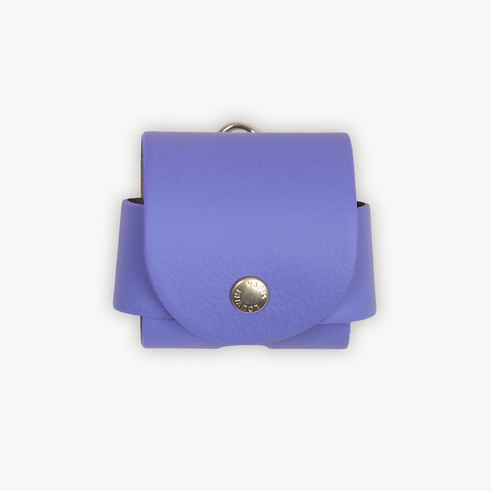 Étui AirPods violet design moderne et protection résistante