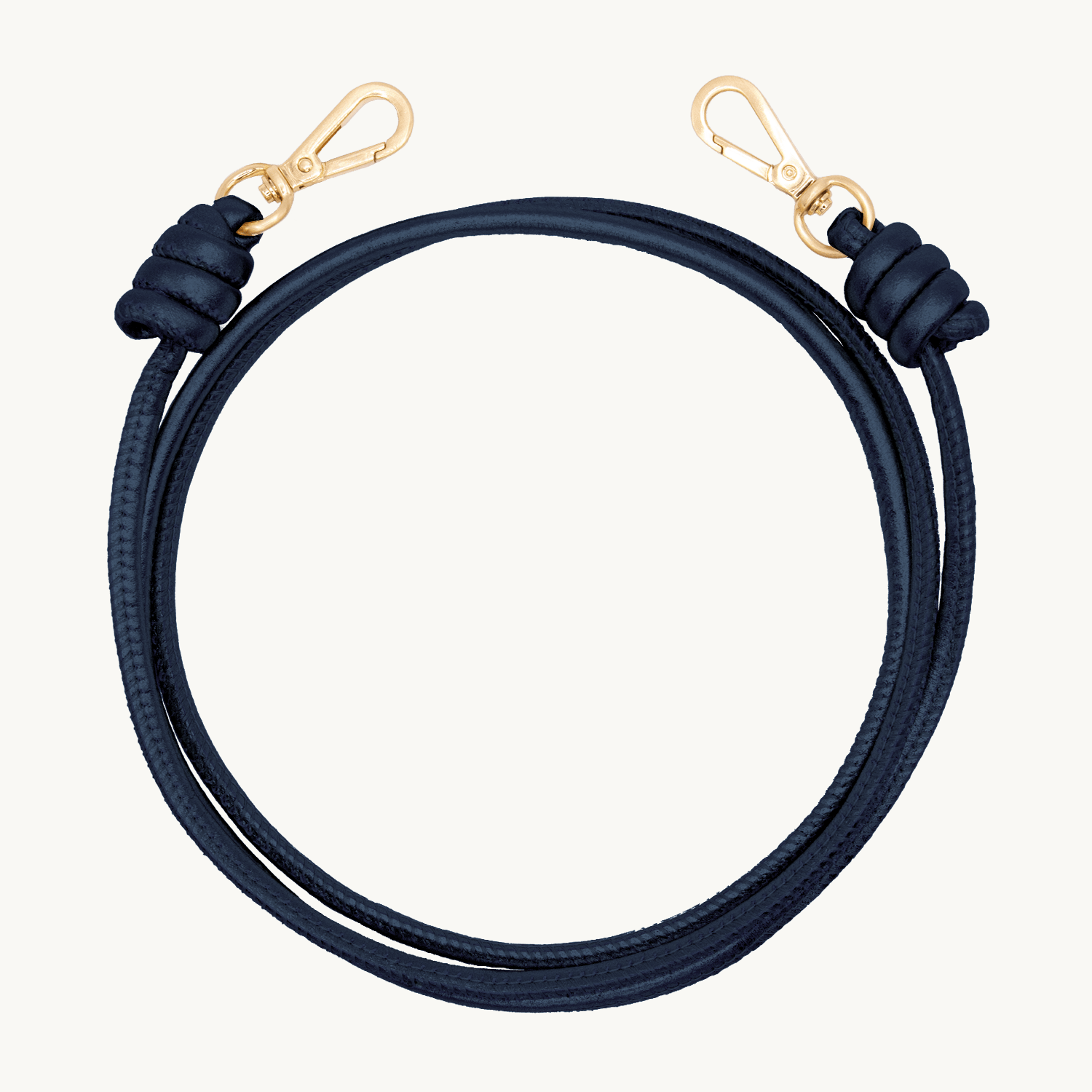 Cordon cuir KATE - Marine