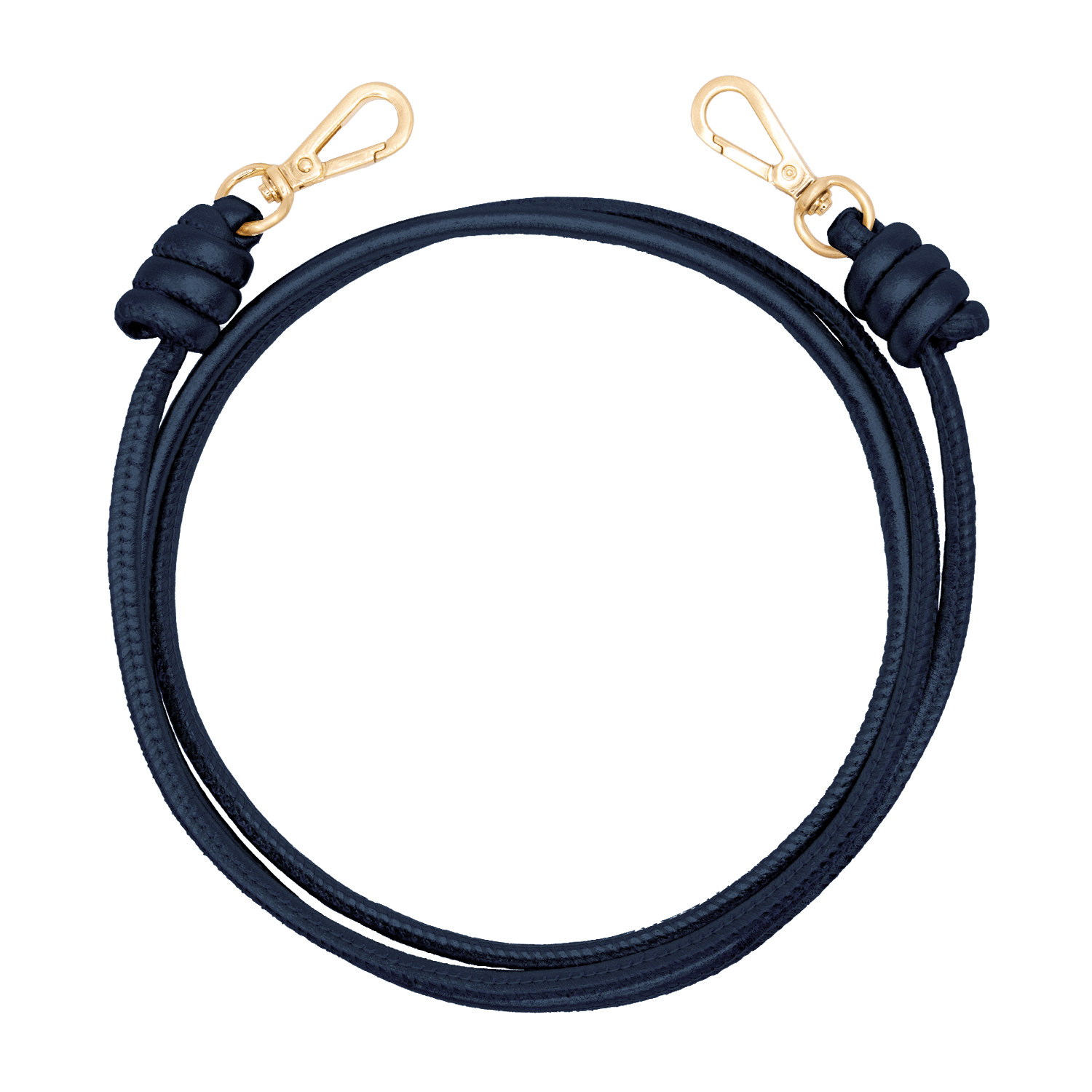 Cordon cuir KATE - Marine