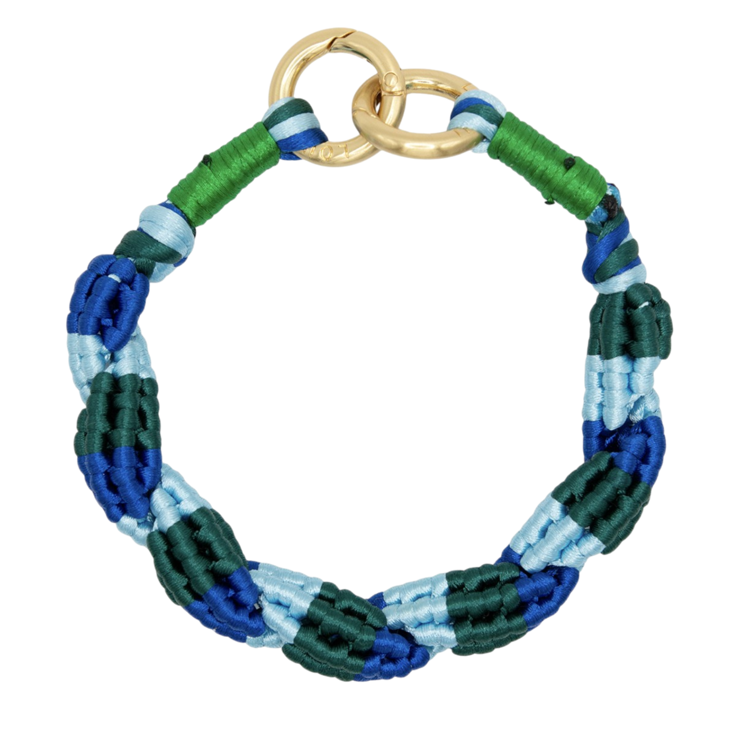 Bracelet Tissé LAYLA x YASSS - Bleu