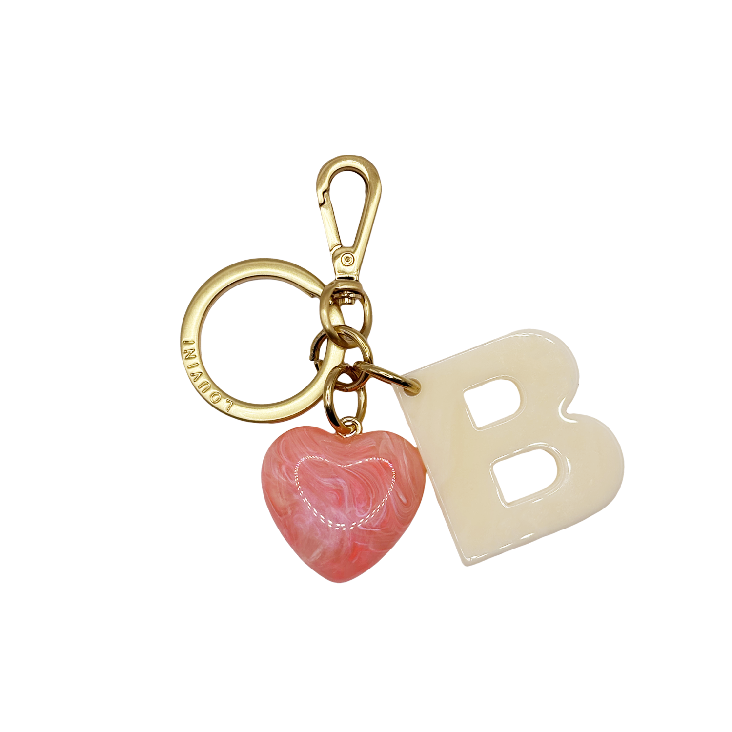 PORTE-CLÉ - Lettre d'Amour B