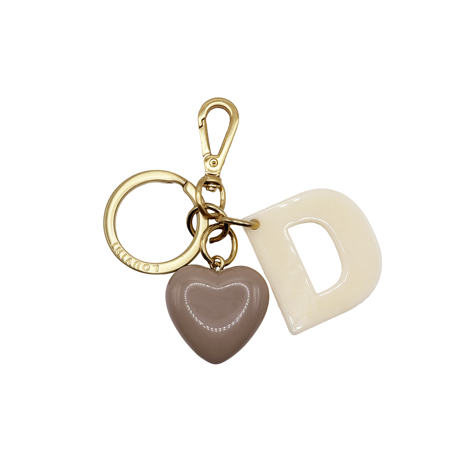 PORTE-CLÉ - Lettre d'Amour D
