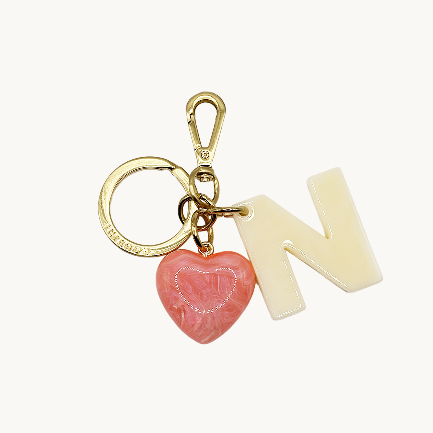 PORTE-CLÉ - Lettre d'Amour N