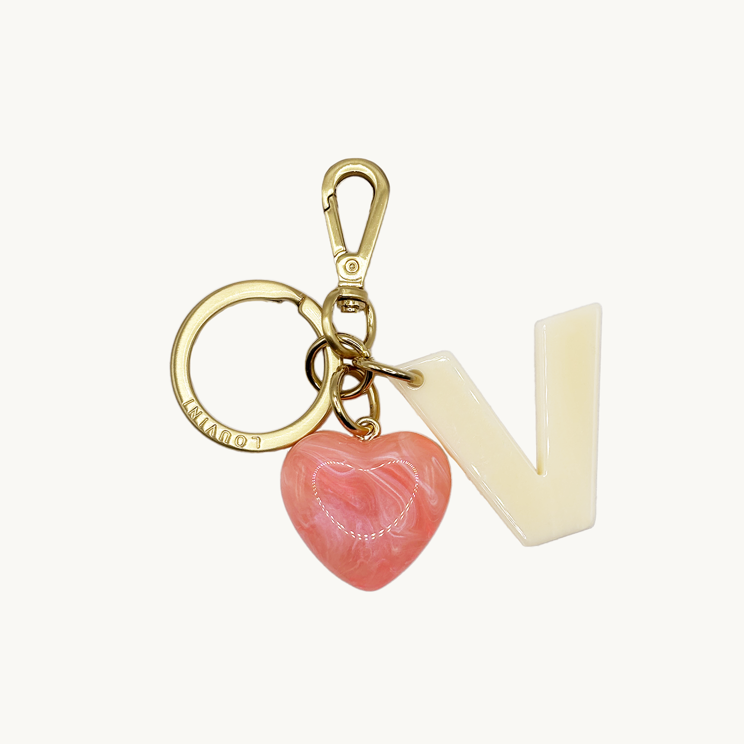 PORTE-CLÉ - Lettre d'Amour V