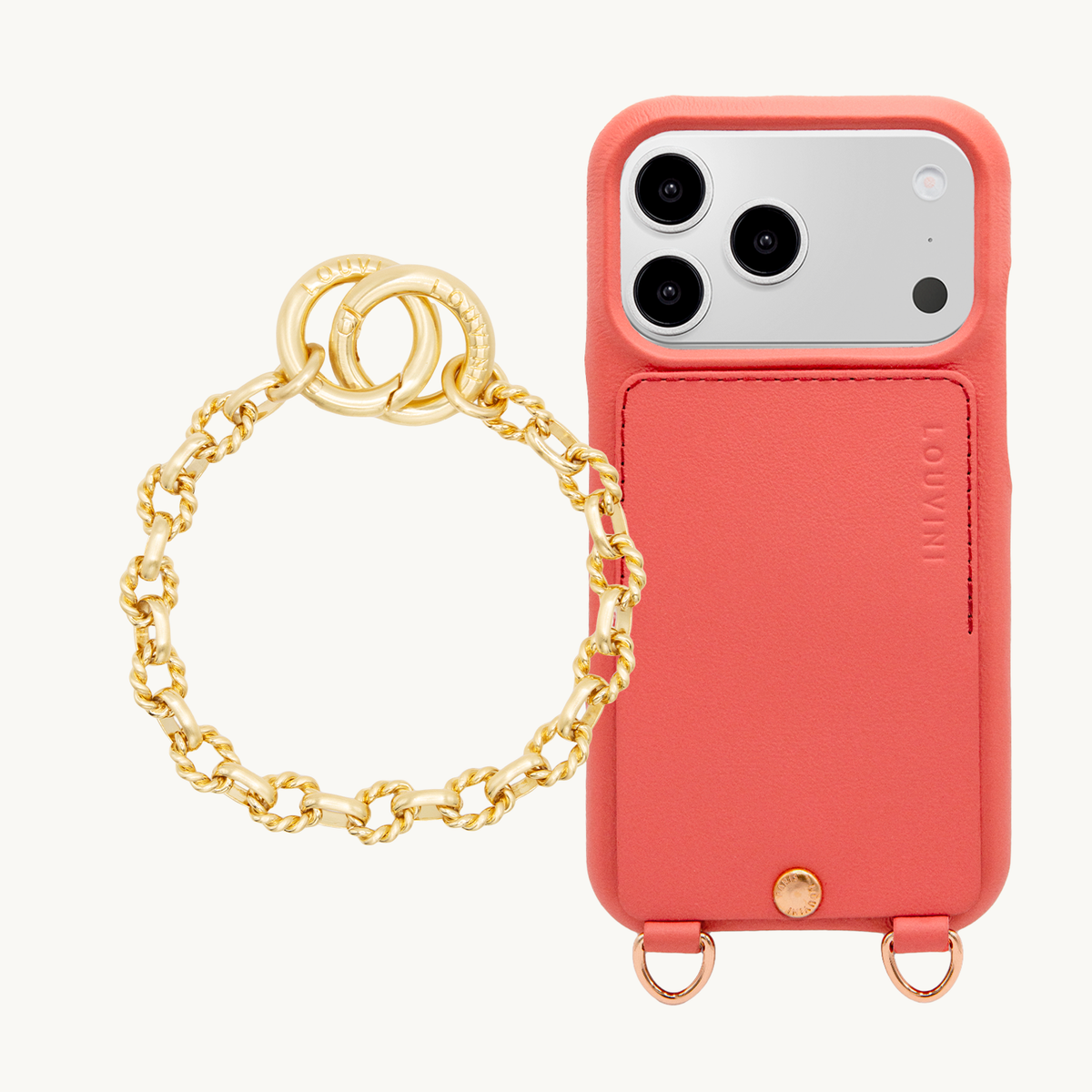 Coque iPhone LOU Blush & Bracelet PETIT LUCKY NAKED
