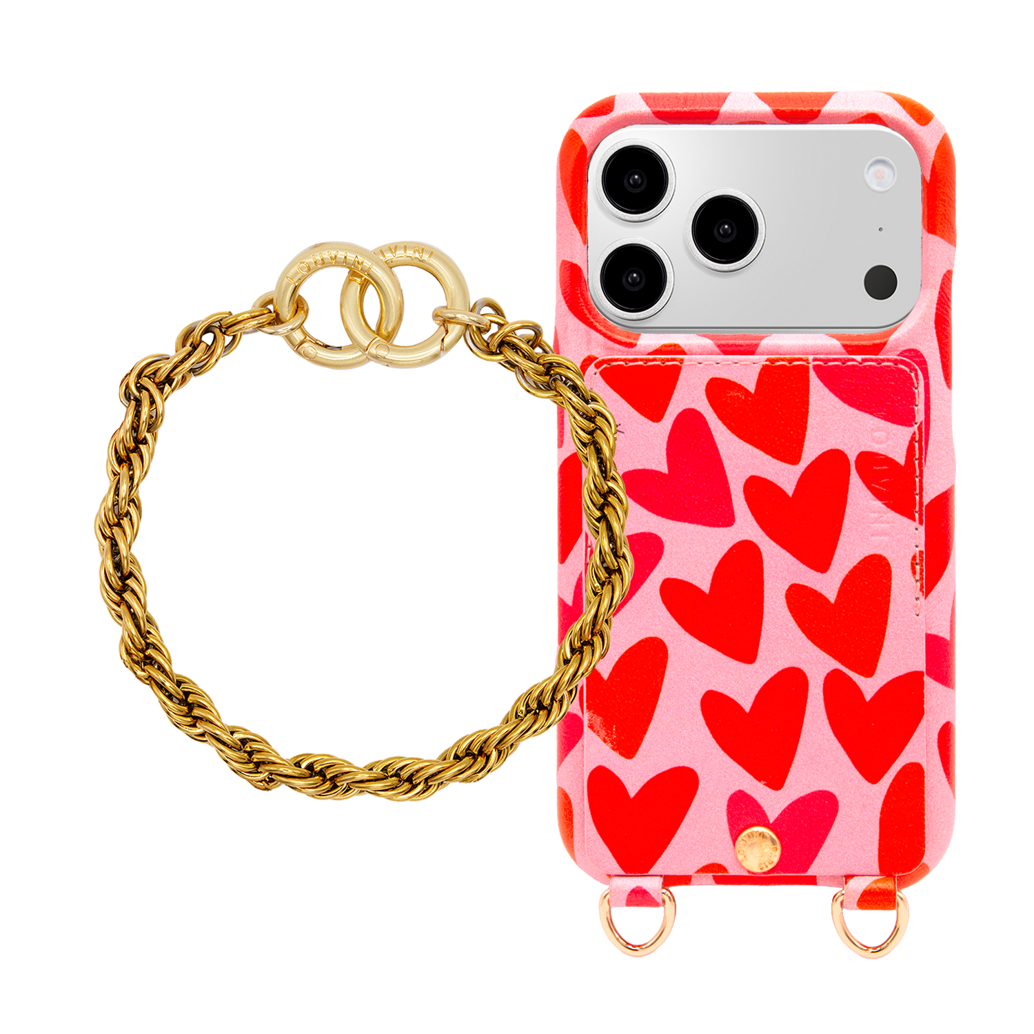 Coque iPhone LOU Coeurs & Bracelet PETIT CELINE