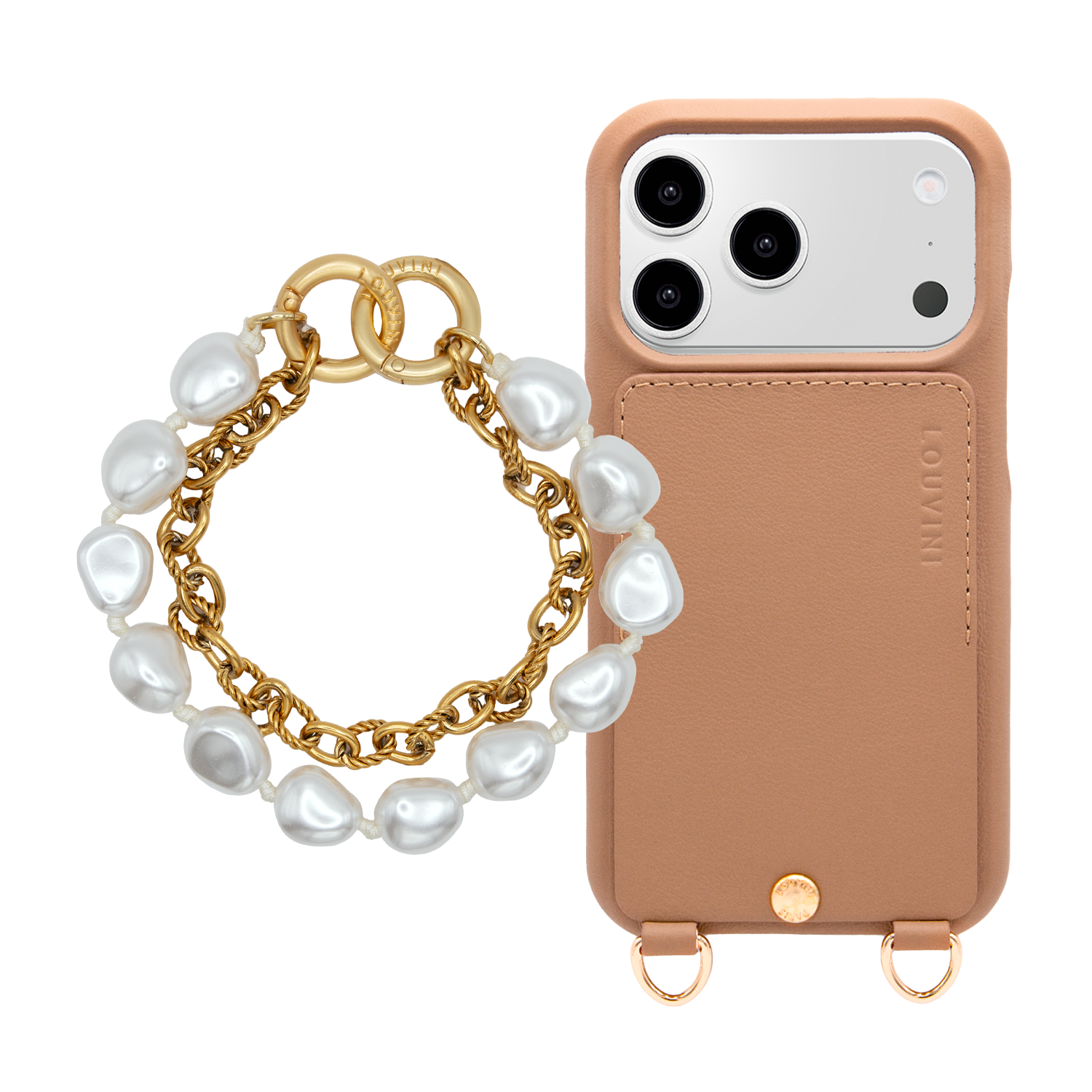 Coque iPhone LOU Camel & Bracelet PETIT VICTOIRE