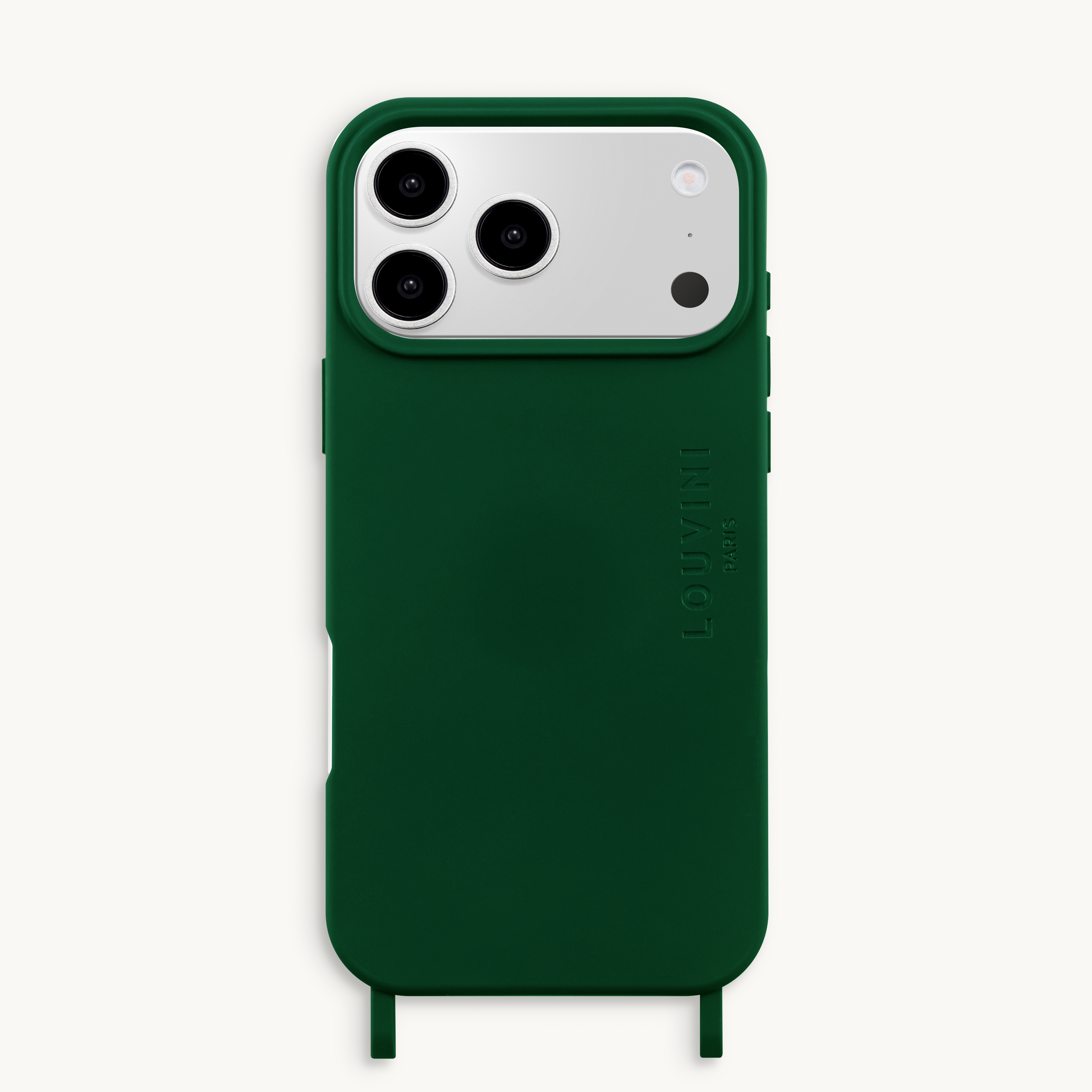 Coque iPhone MagSafe avec anneaux MILO - Olive