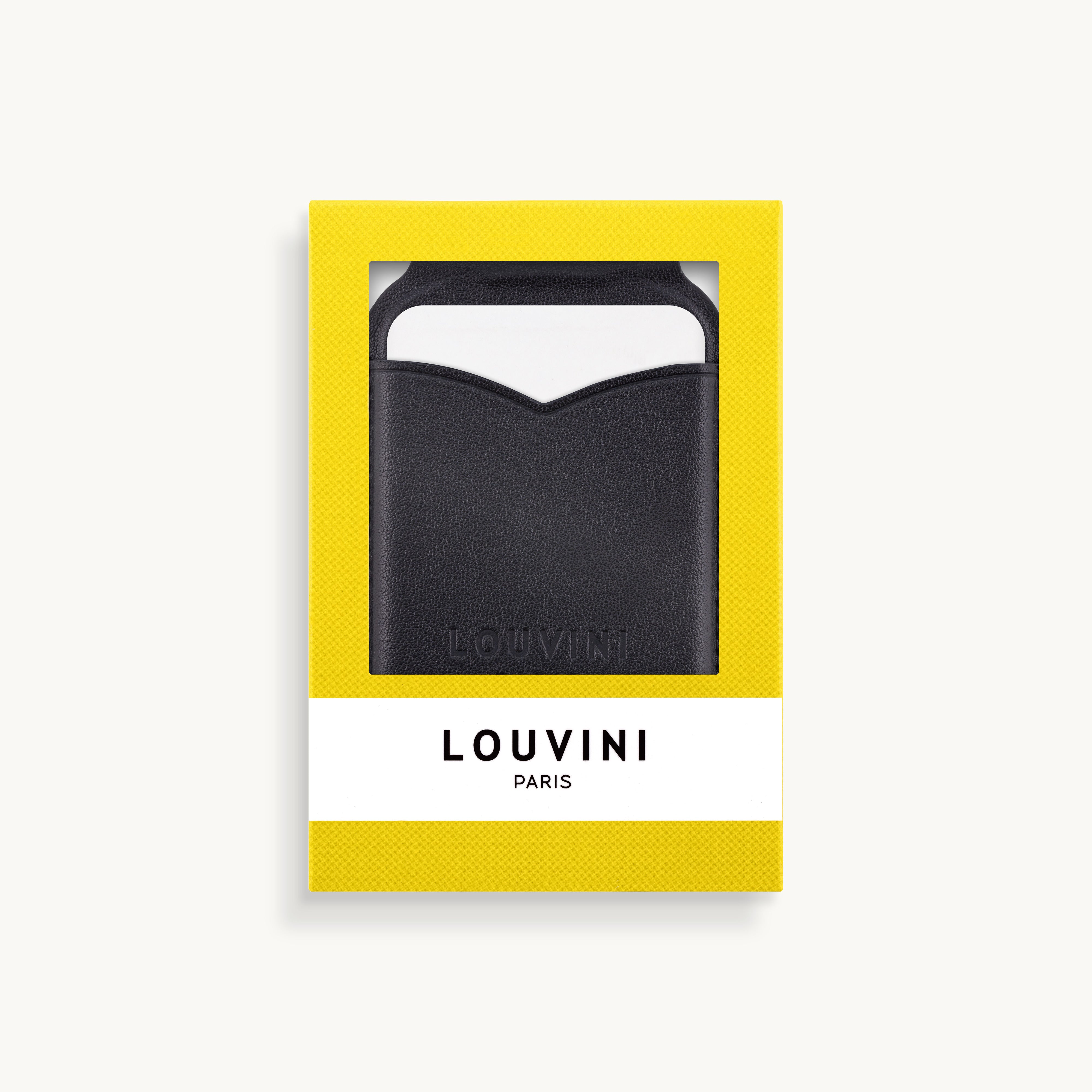 Porte-carte miroir iPhone MagSafe CASEY - Noir