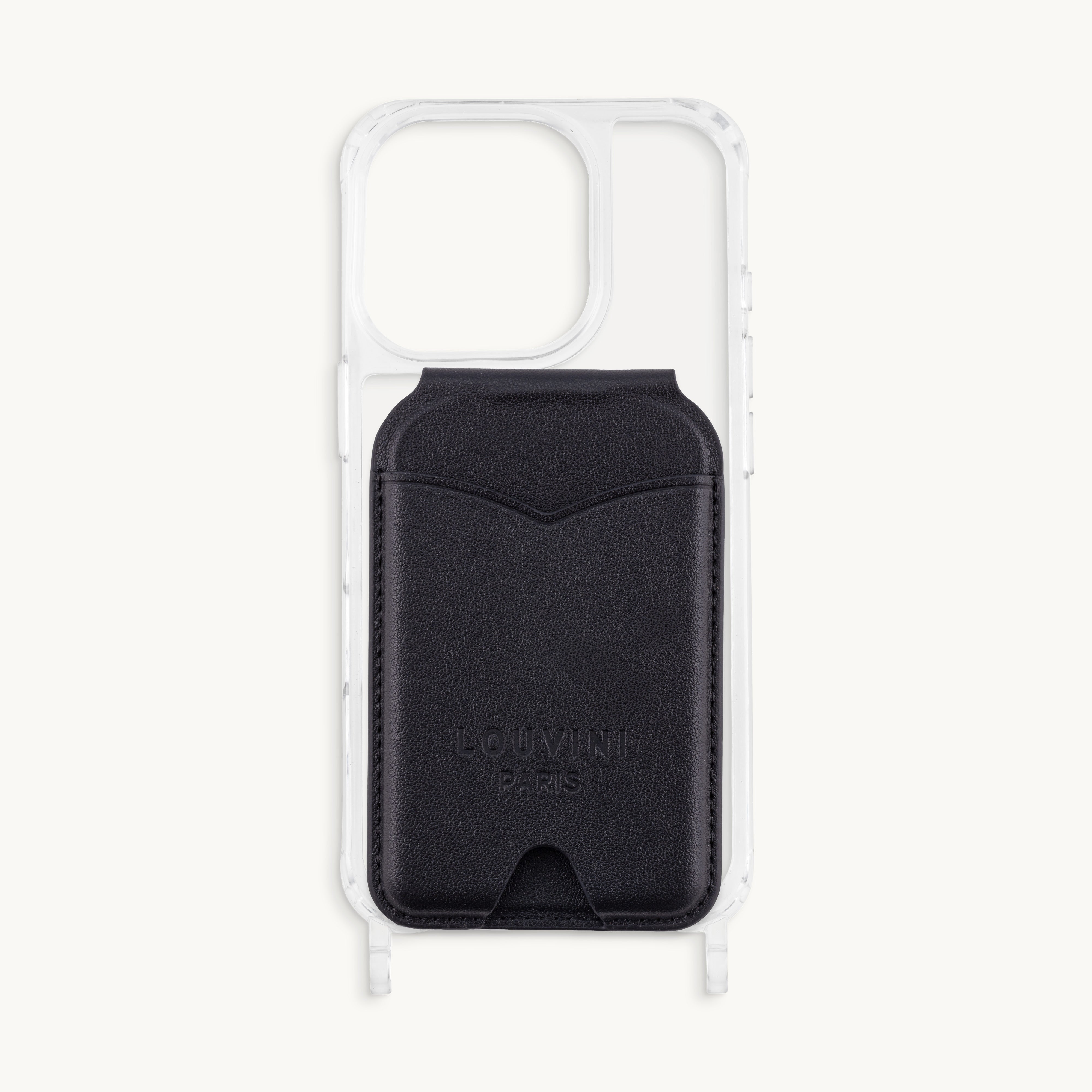 Porte-carte miroir iPhone MagSafe CASEY - Noir
