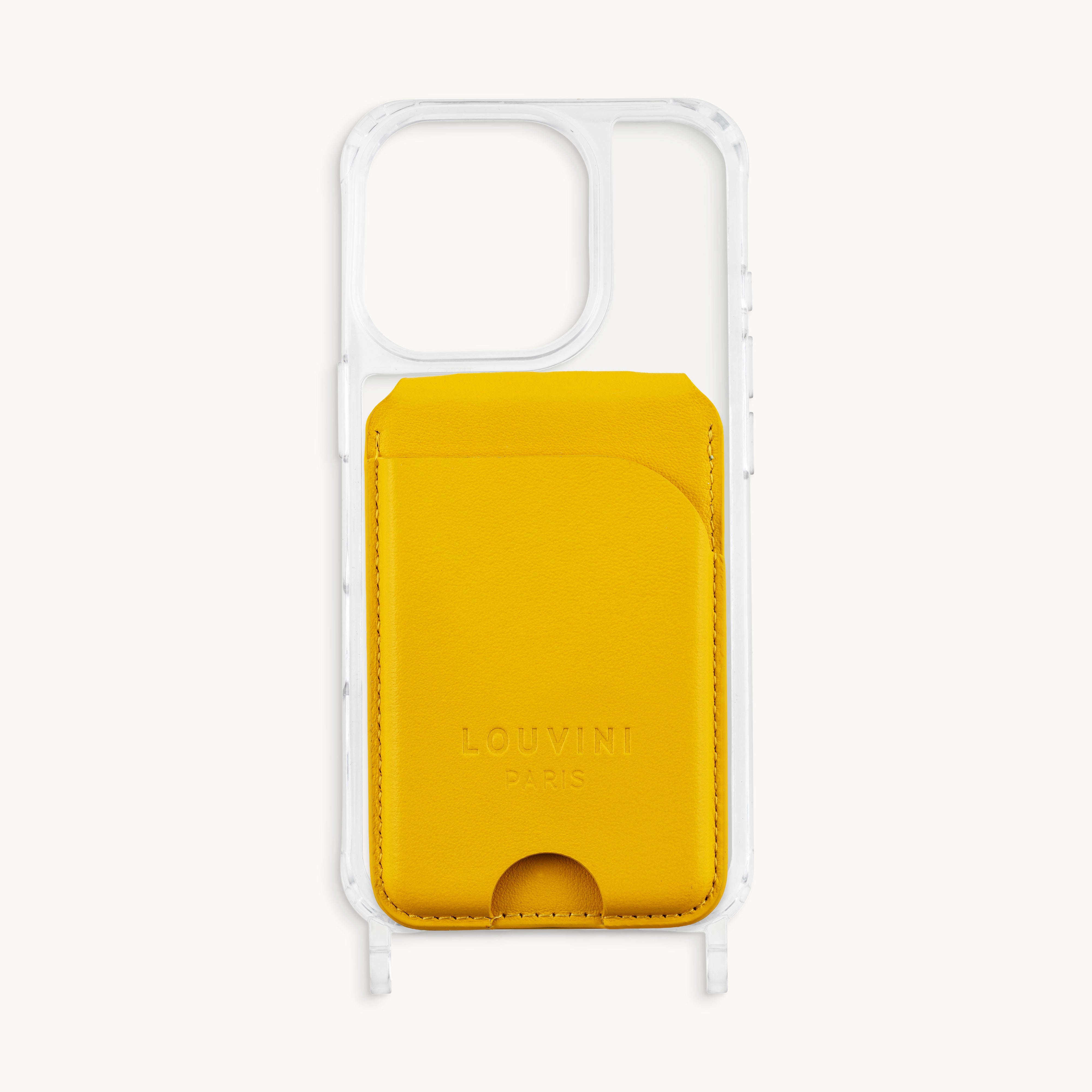 Porte-carte iPhone MagSafe SENTRA - Jaune