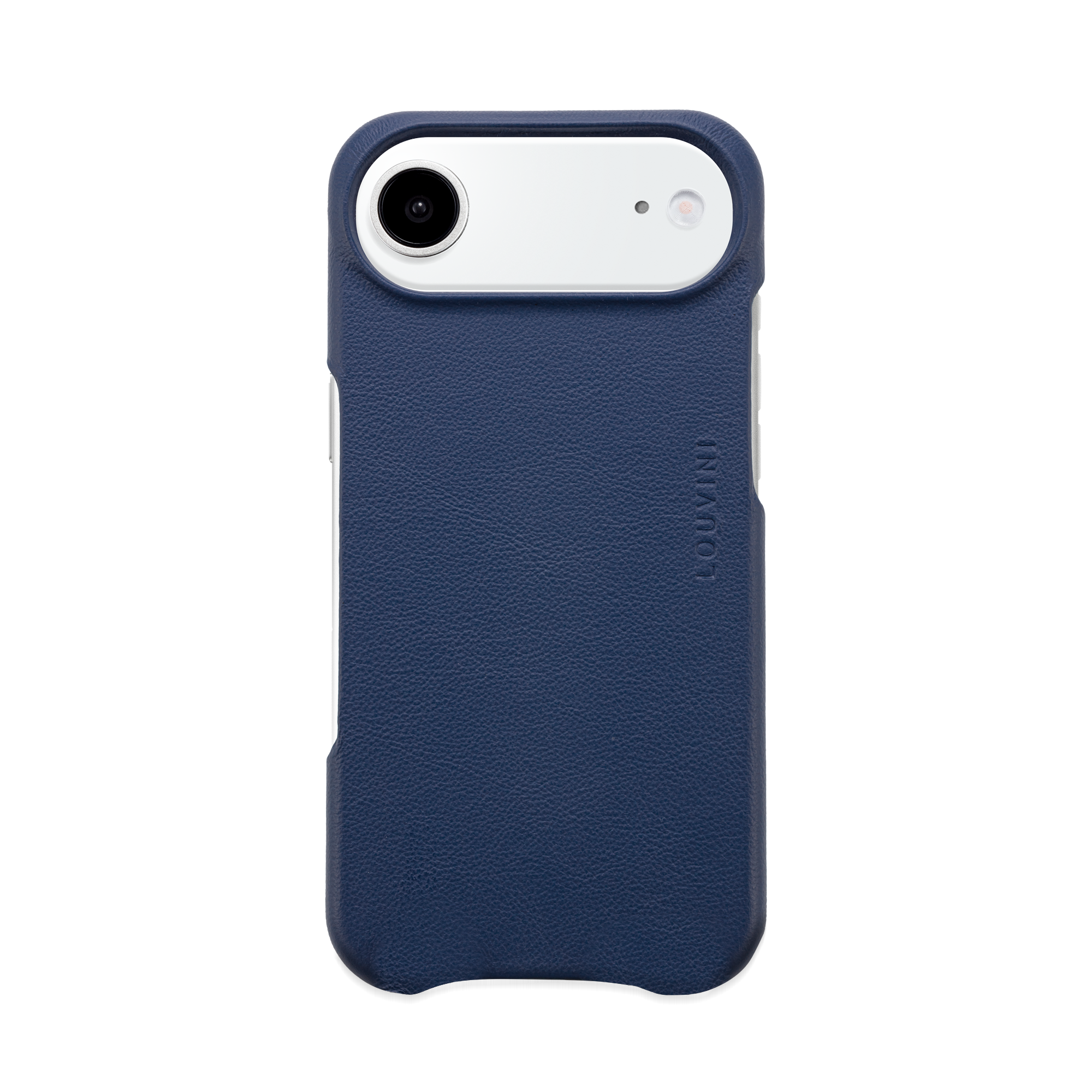 Coque iPhone MagSafe cuir MAX - Marine