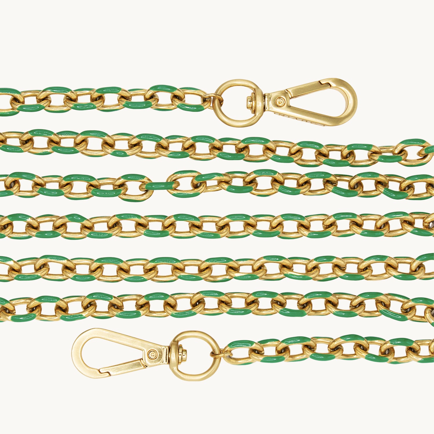 Chaîne de telephone vert