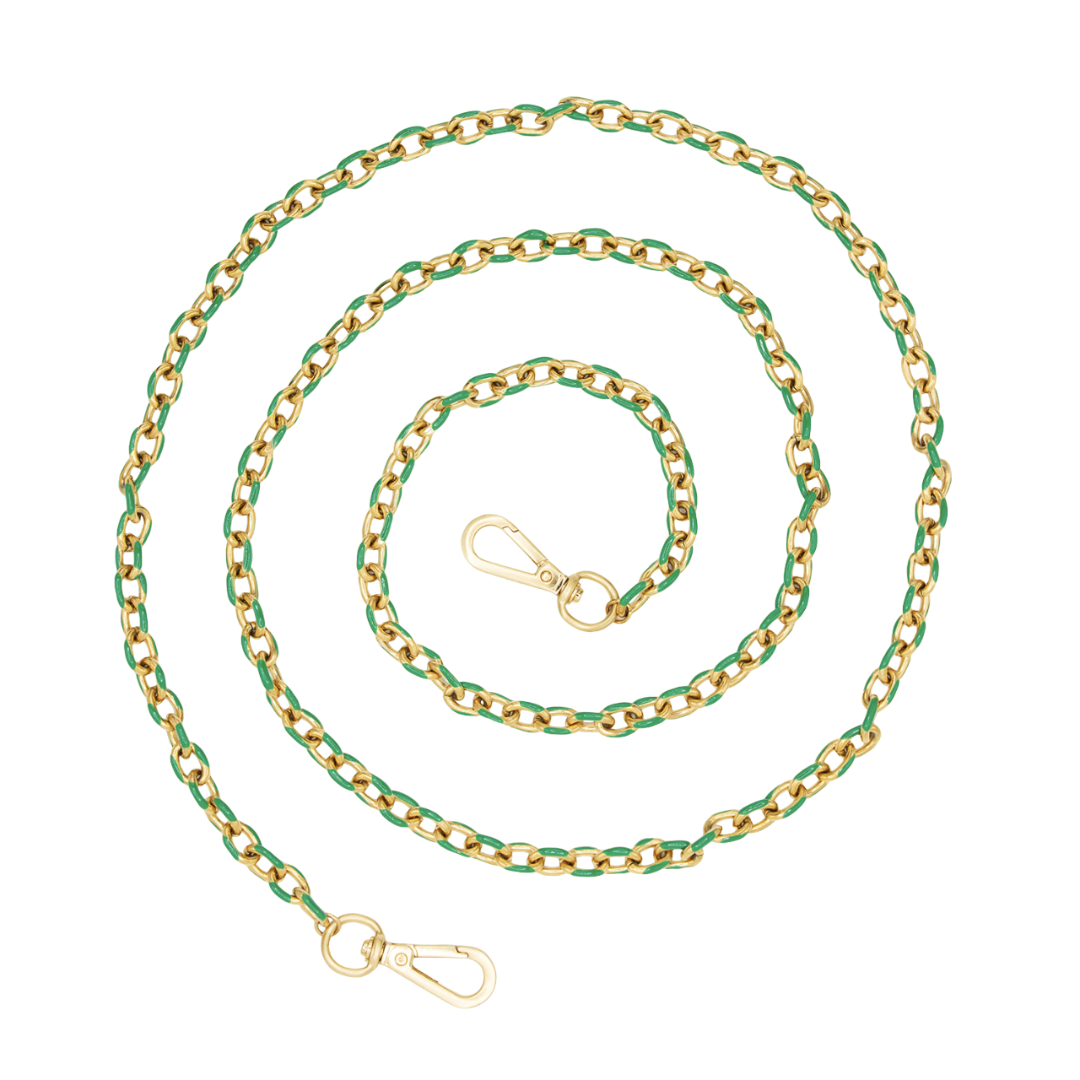 Chaîne de telephone vert