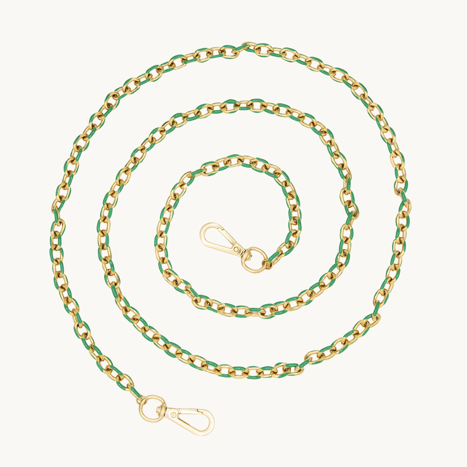 Chaîne de telephone vert