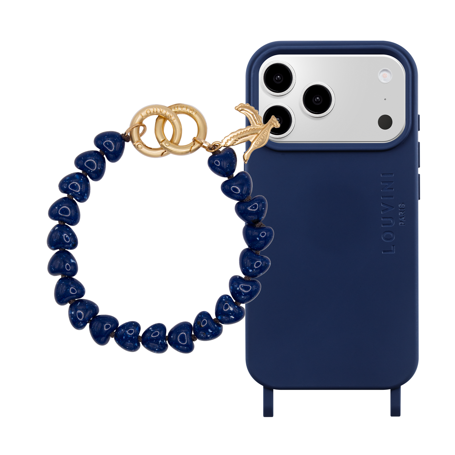 Coque iPhone MagSafe MILO Marine & Bracelet TINY CUORE Marine