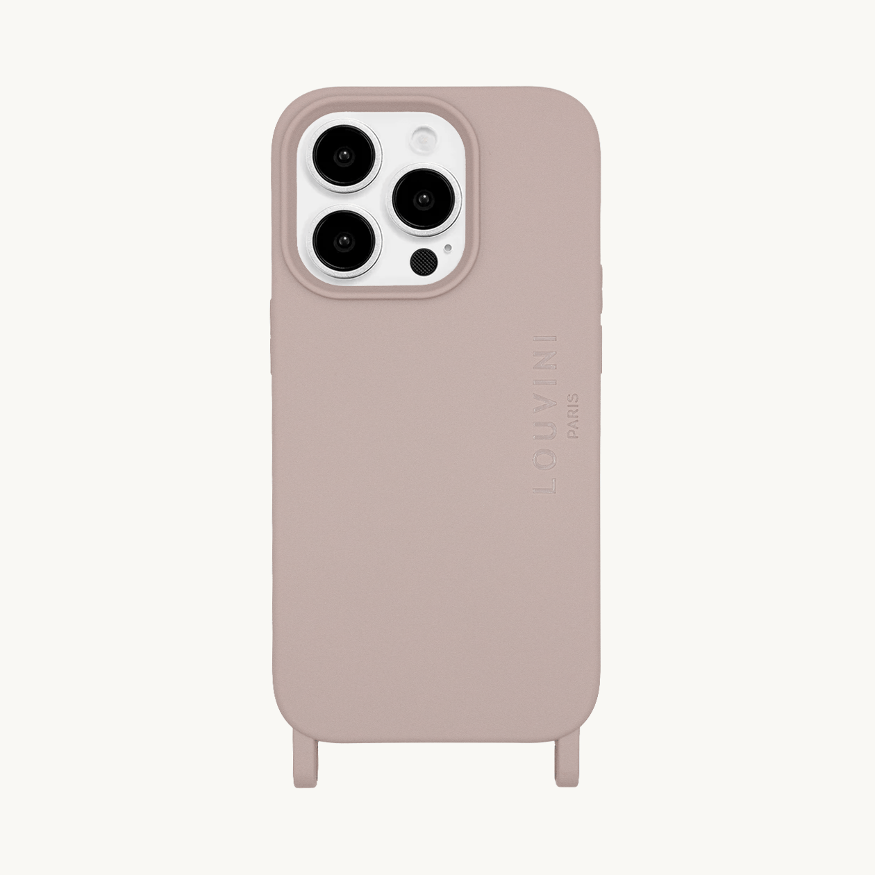 Coque iPhone MagSafe avec anneaux MILO - Taupe