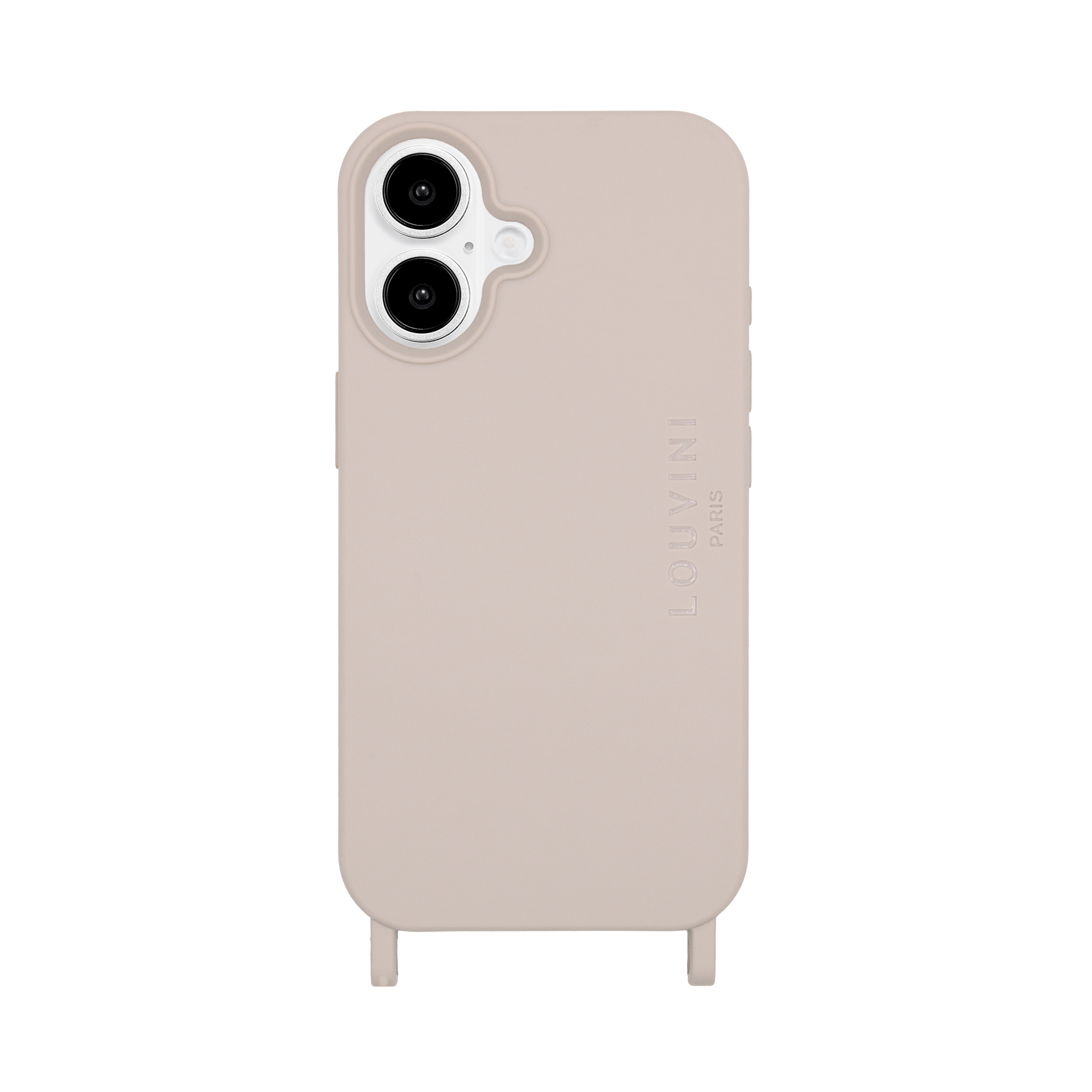 Coque iPhone MagSafe avec anneaux MILO - Taupe
