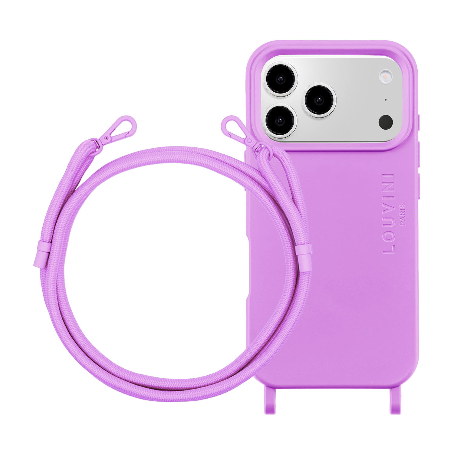 Coque iPhone MagSafe MILO Violet & Cordon SAM Violet