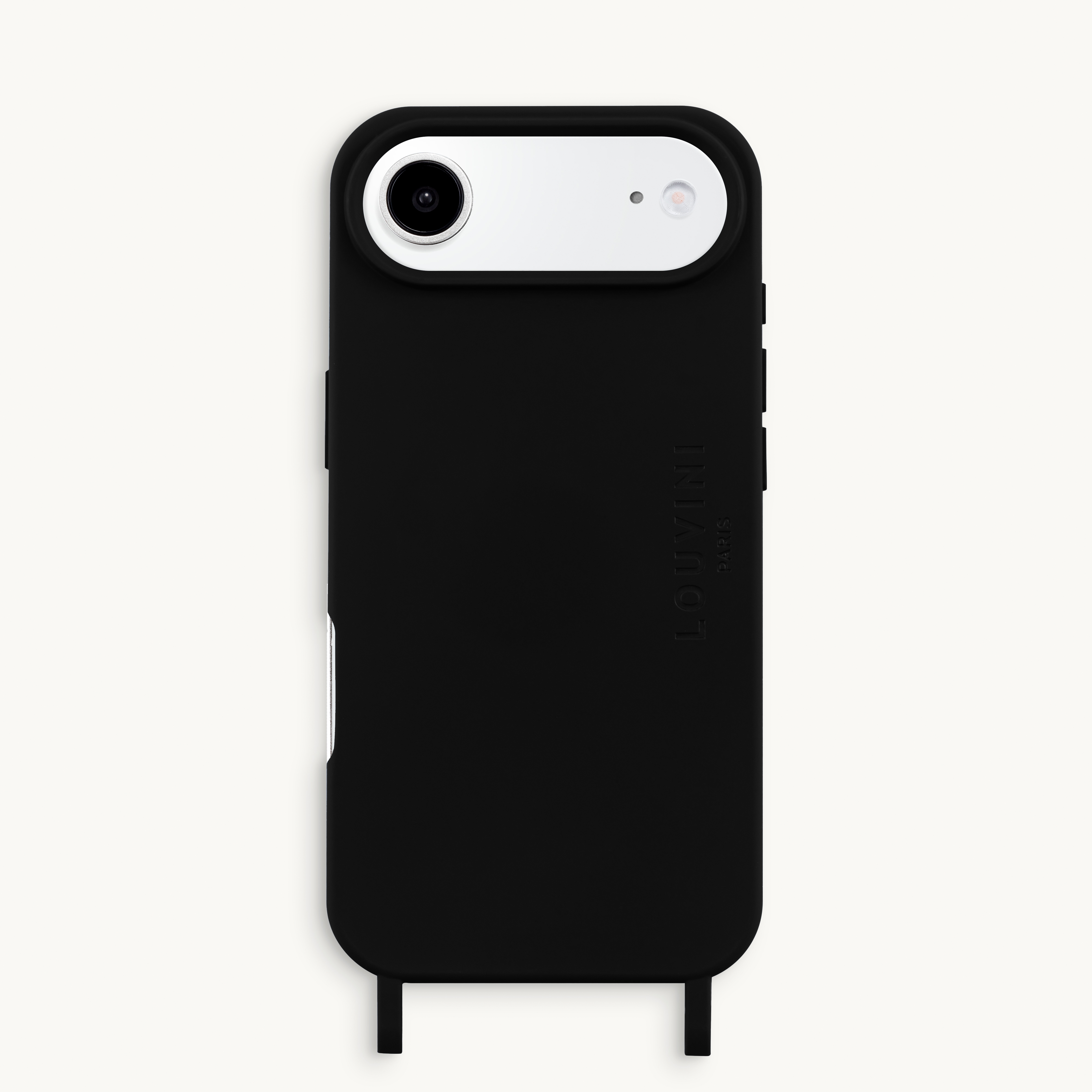 Coque iPhone MagSafe avec anneaux MILO - Noir