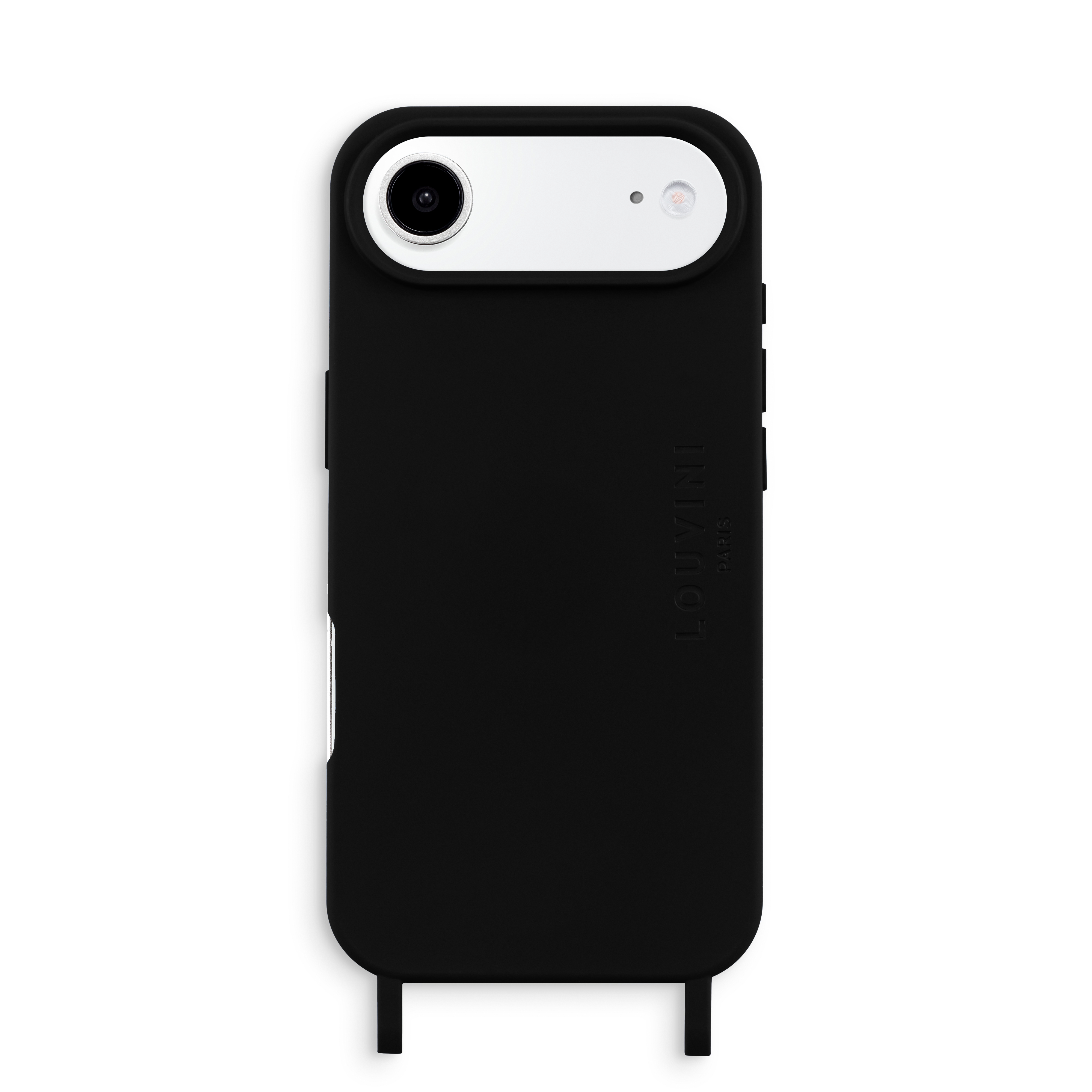 Coque iPhone MagSafe avec anneaux MILO - Noir