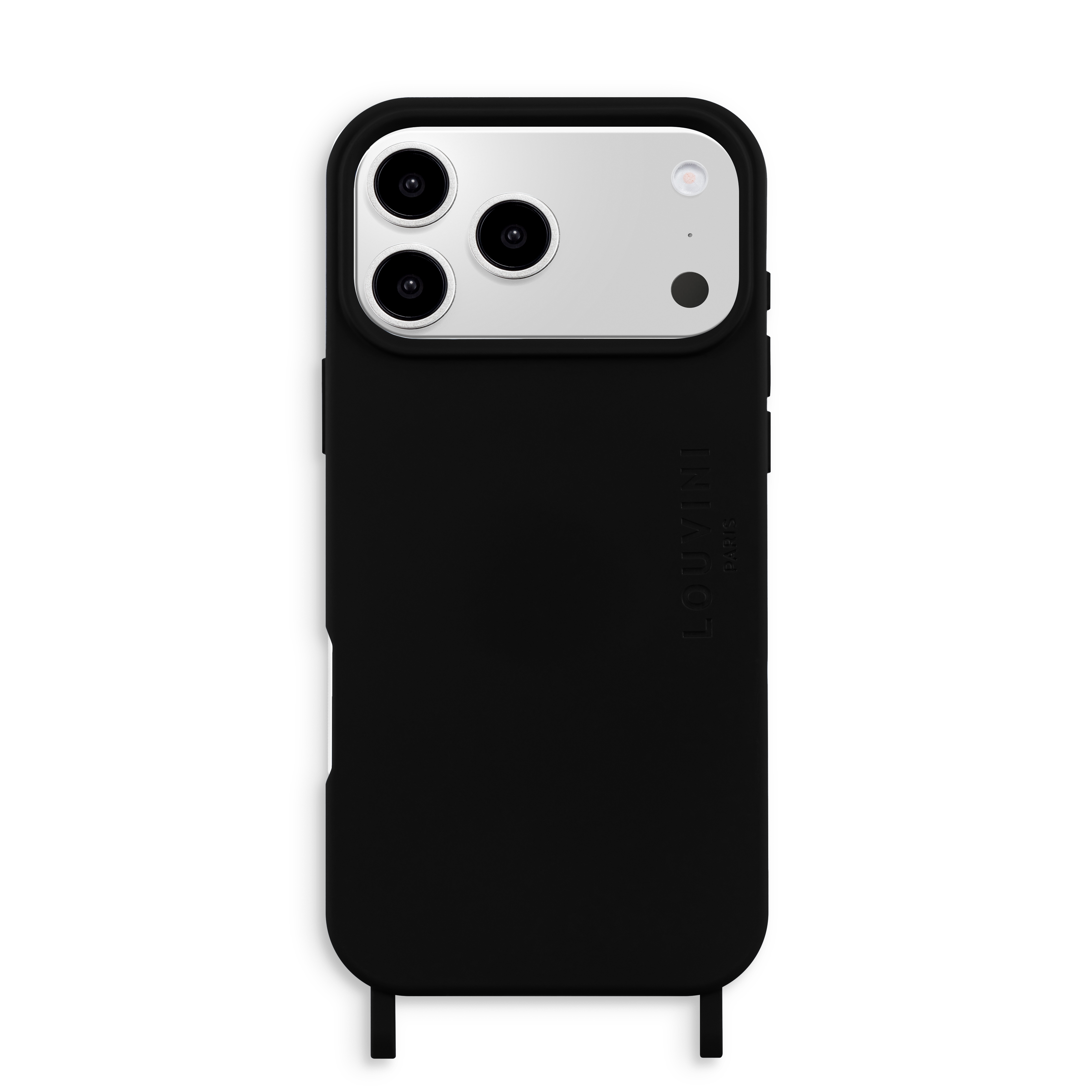 Coque iPhone MagSafe avec anneaux MILO - Noir