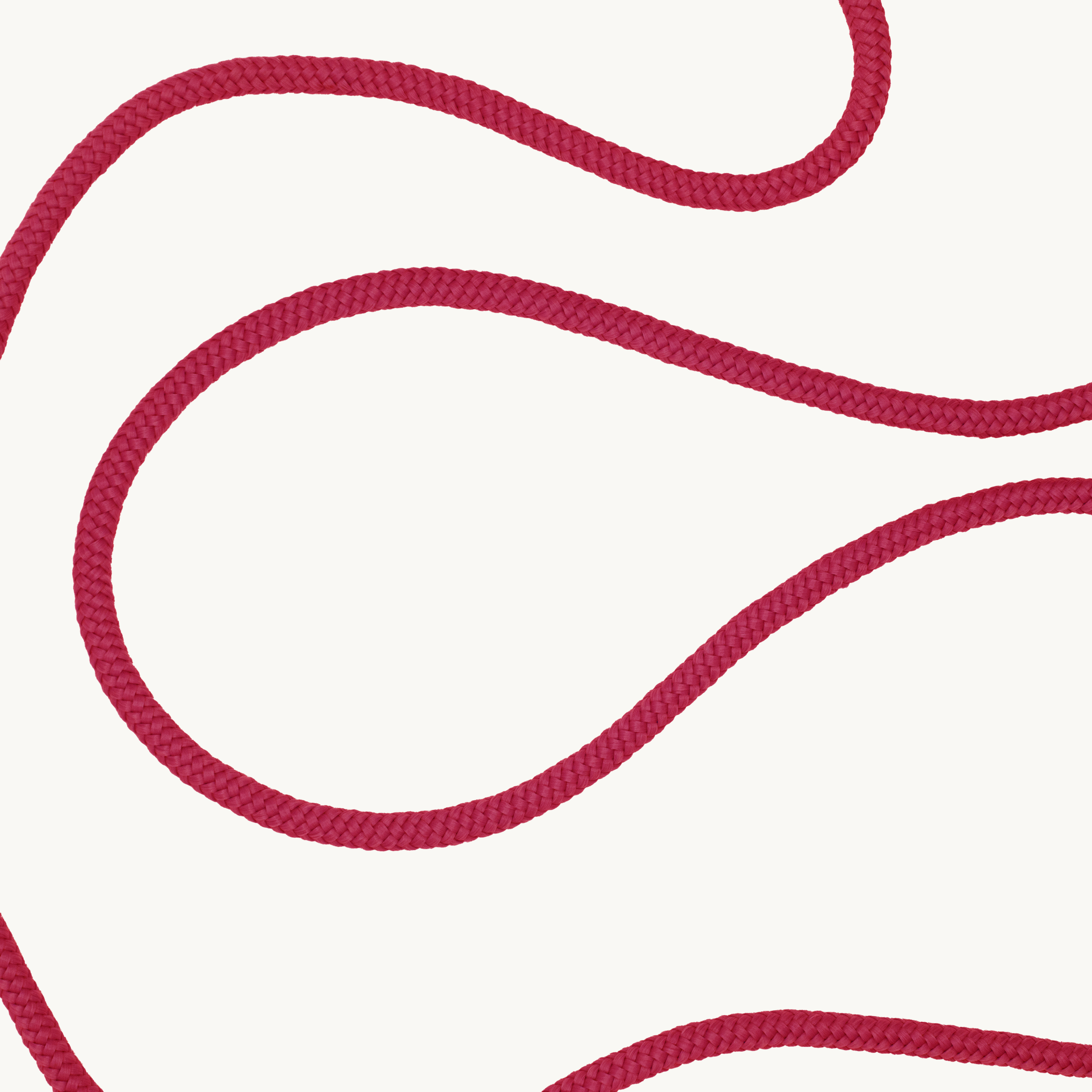 Cordon bandouliere rouge pour telephone mousquetons argentés