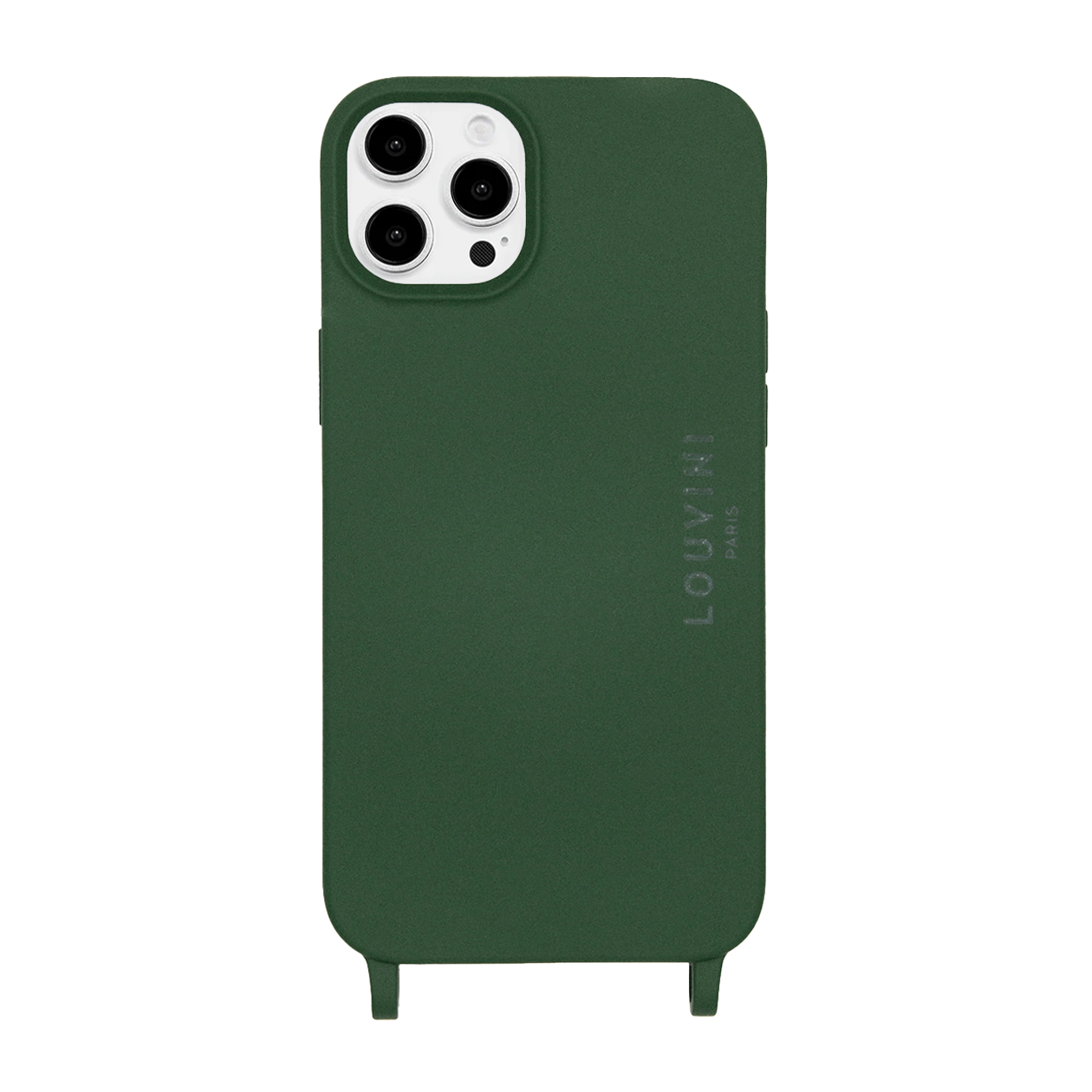 Coque iPhone MagSafe avec anneaux MILO - Olive